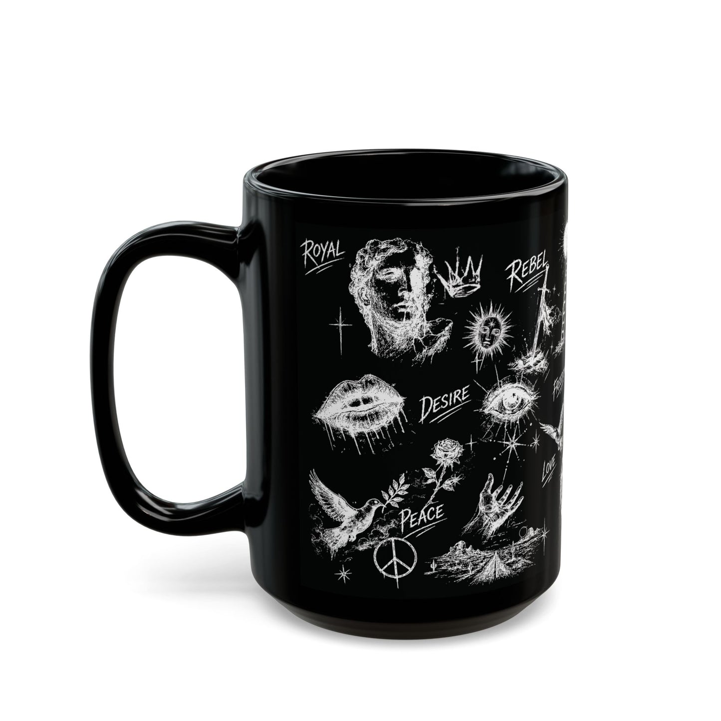 Royal Rebel® Ethereal Sketch - 15oz Mug