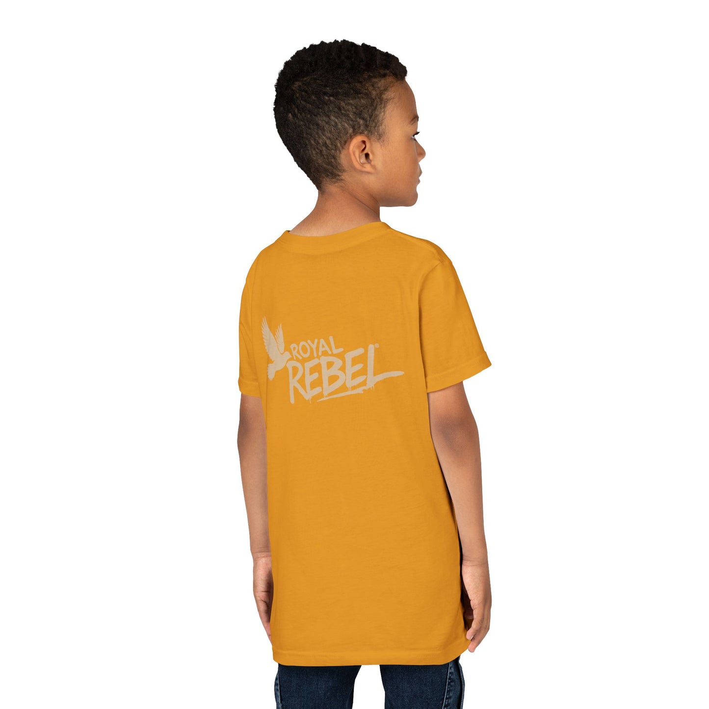 Royal Rebel Fly Youth Tee — Kids' Graphic Skate Streetwear T-Shirt