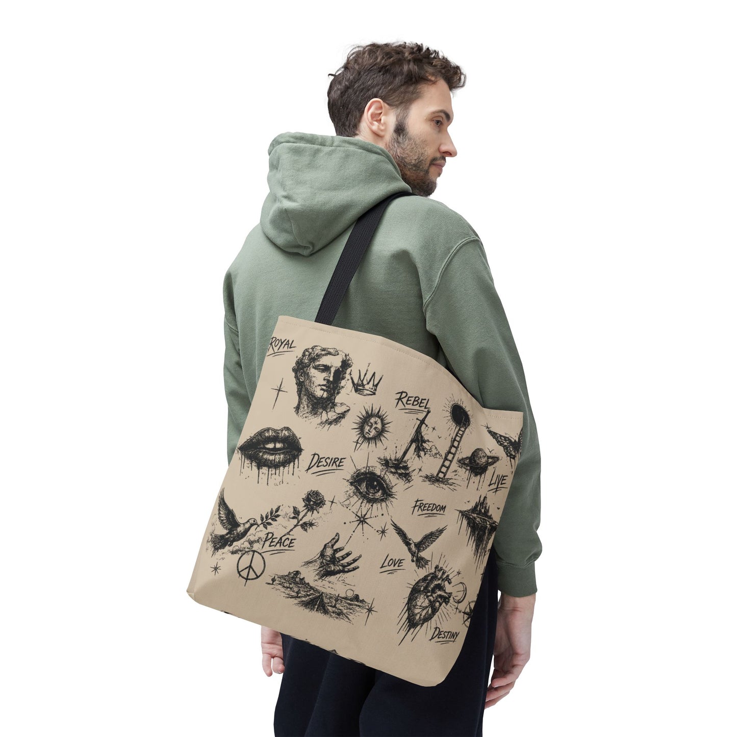 Royal Rebel® Ethereal Sketch Tote Bag