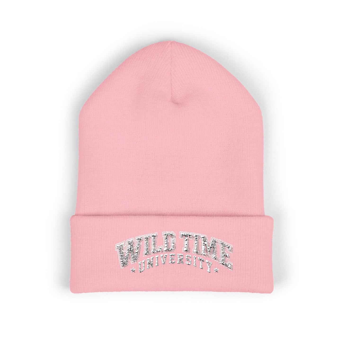 Wild Time™ University" Unisex Classic Cuffed Beanie - Embroidered