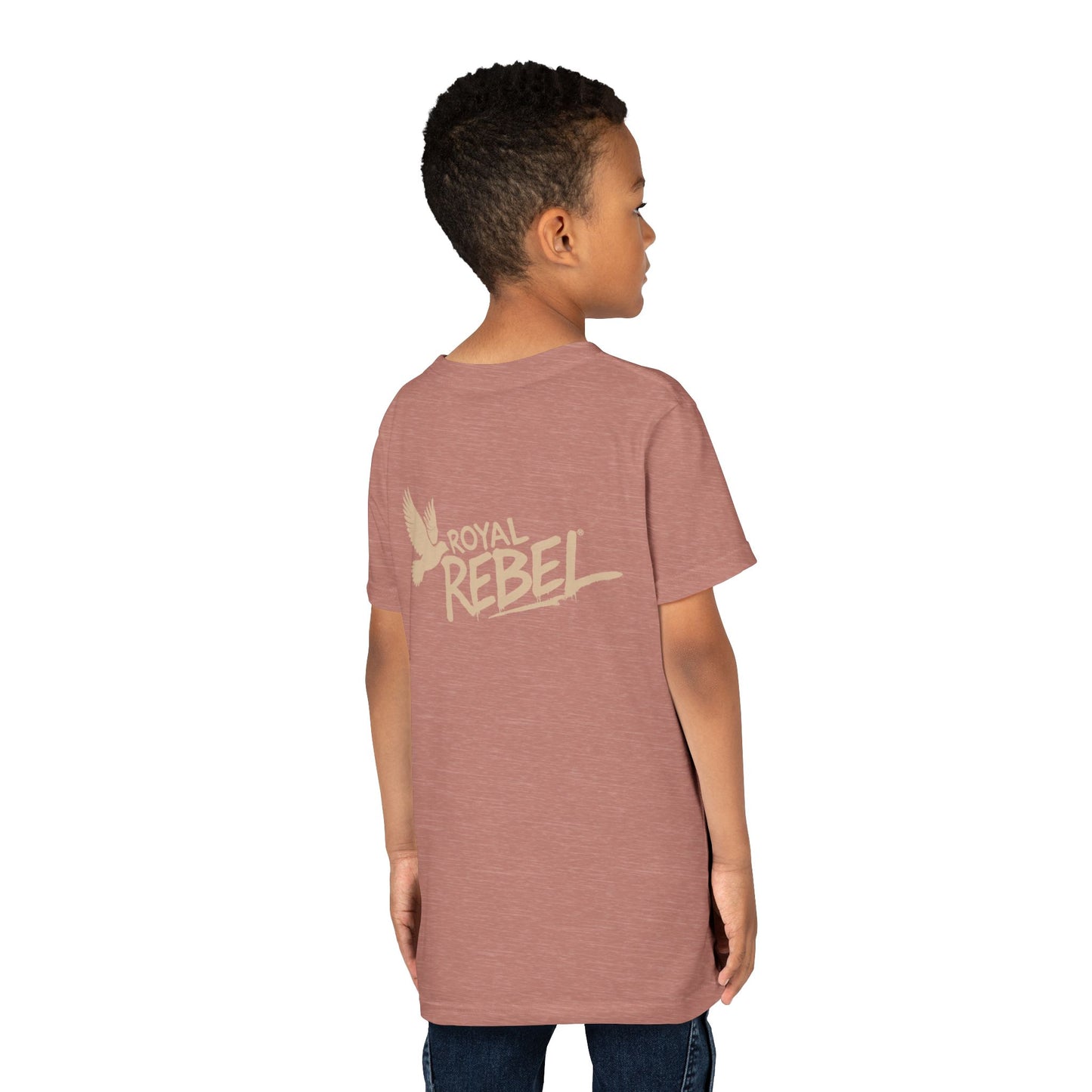 Royal Rebel Fly Youth Tee — Kids' Graphic Skate Streetwear T-Shirt