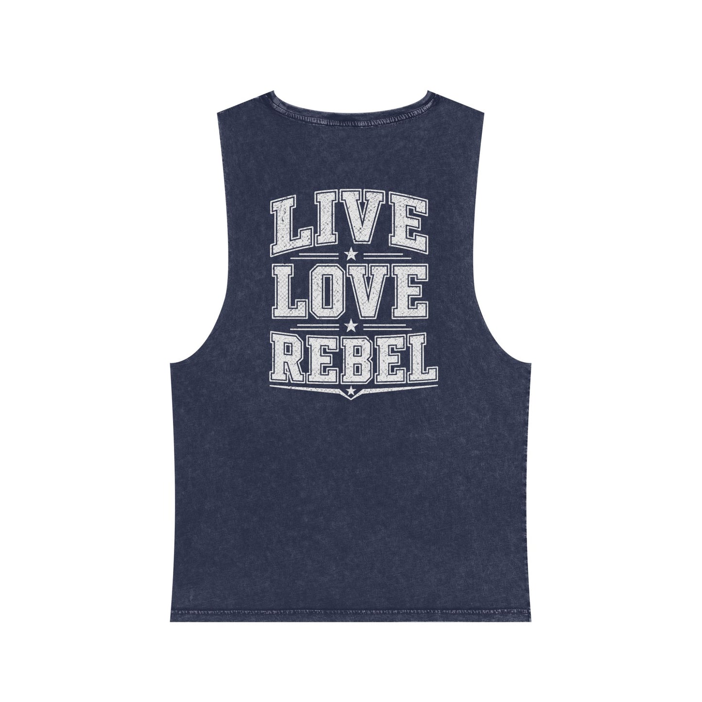 Wild Time™ University" Stonewashed Tank - College Inspired Graphic Sweatshirt for the Rebel at Heart