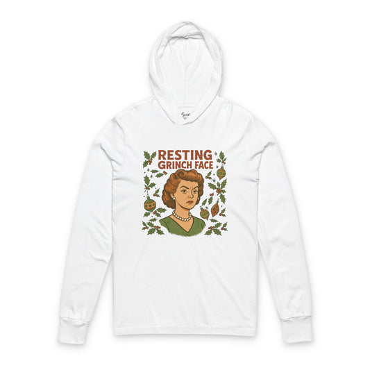 Resting Grinch Face Woman - Unisex Hoodie