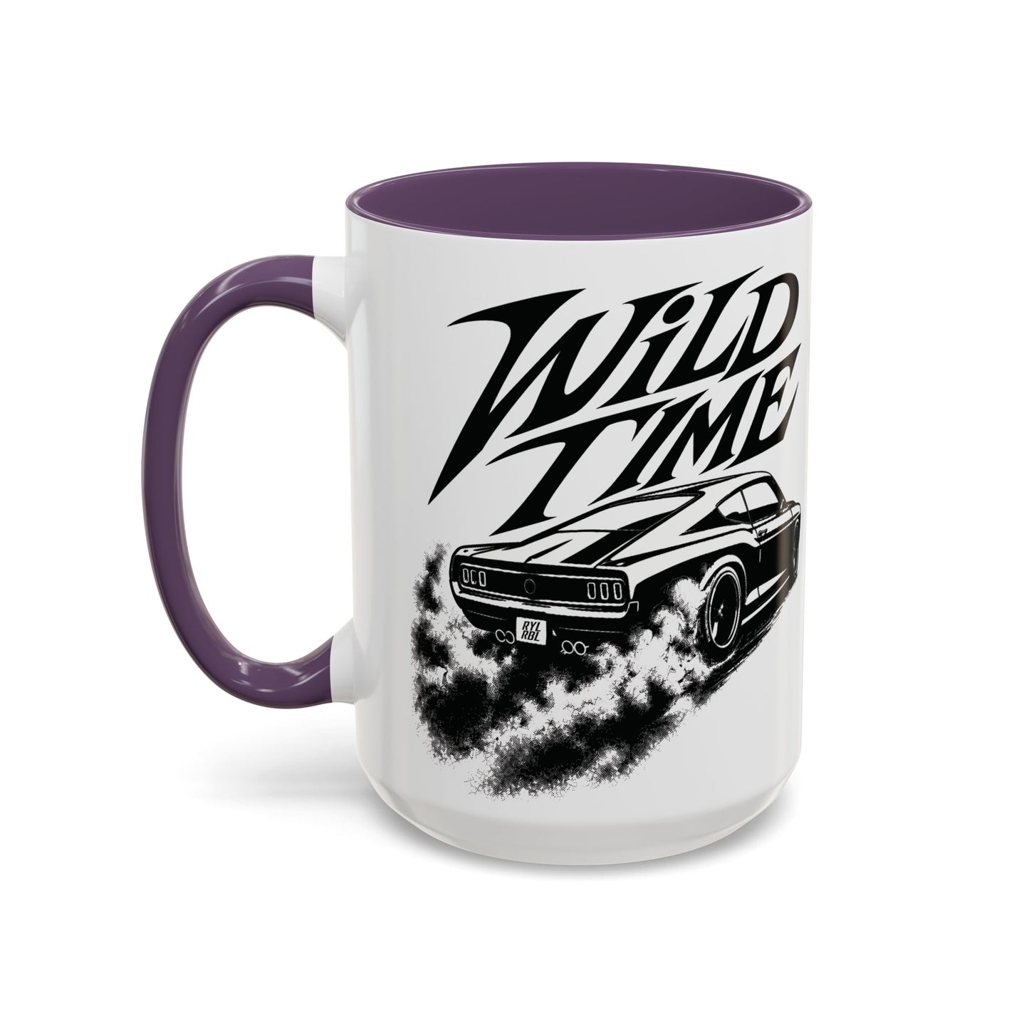 Coffee Mug - 'Wild Time' Muscle Car Accent Mug 15 oz