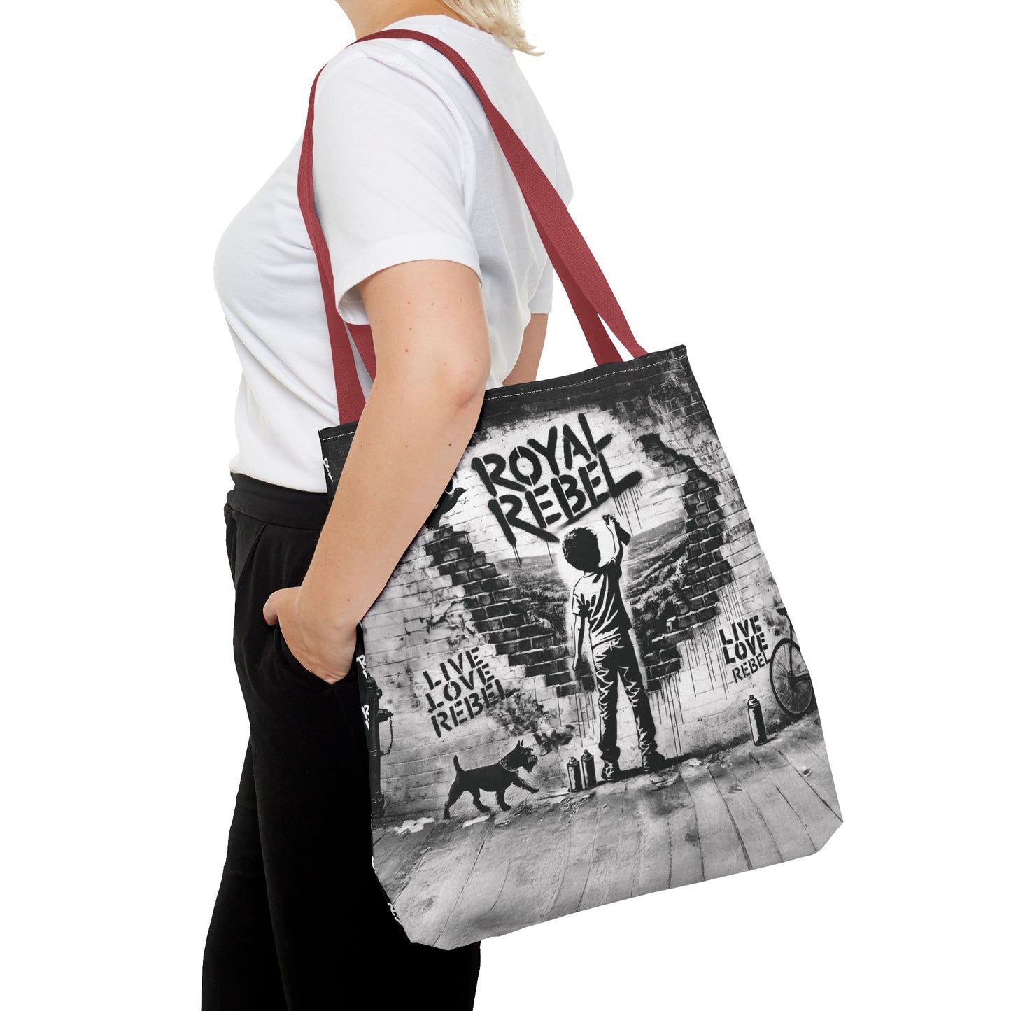 Royal Rebel® Tote Bag - Live Love Rebel Urban Style