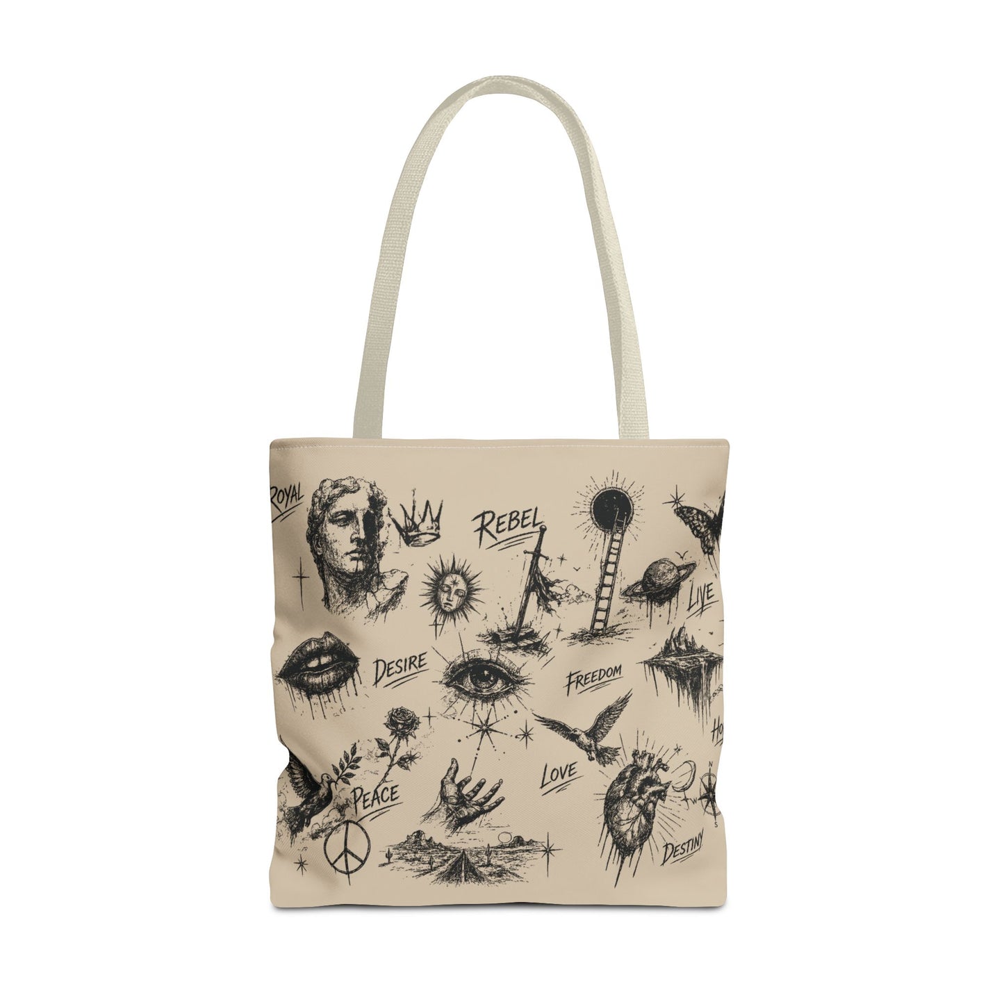 Royal Rebel® Ethereal Sketch Tote Bag
