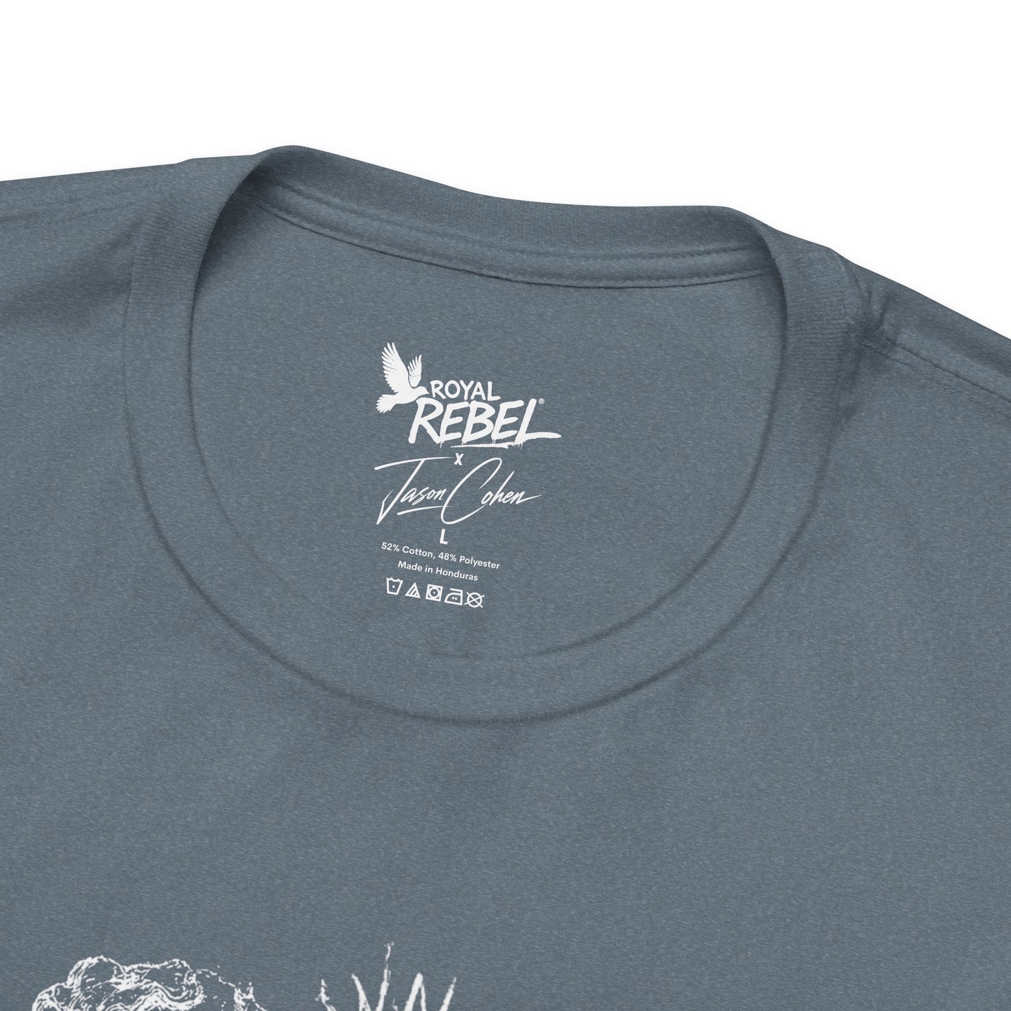 Rebel Sketch Tee - Edgy Unisex Jersey Tee for Rebel Minds