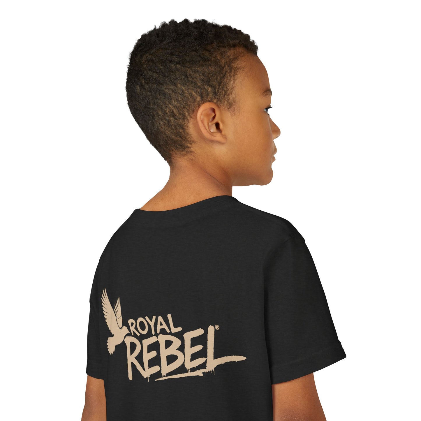 Royal Rebel Fly Youth Tee — Kids' Graphic Skate Streetwear T-Shirt