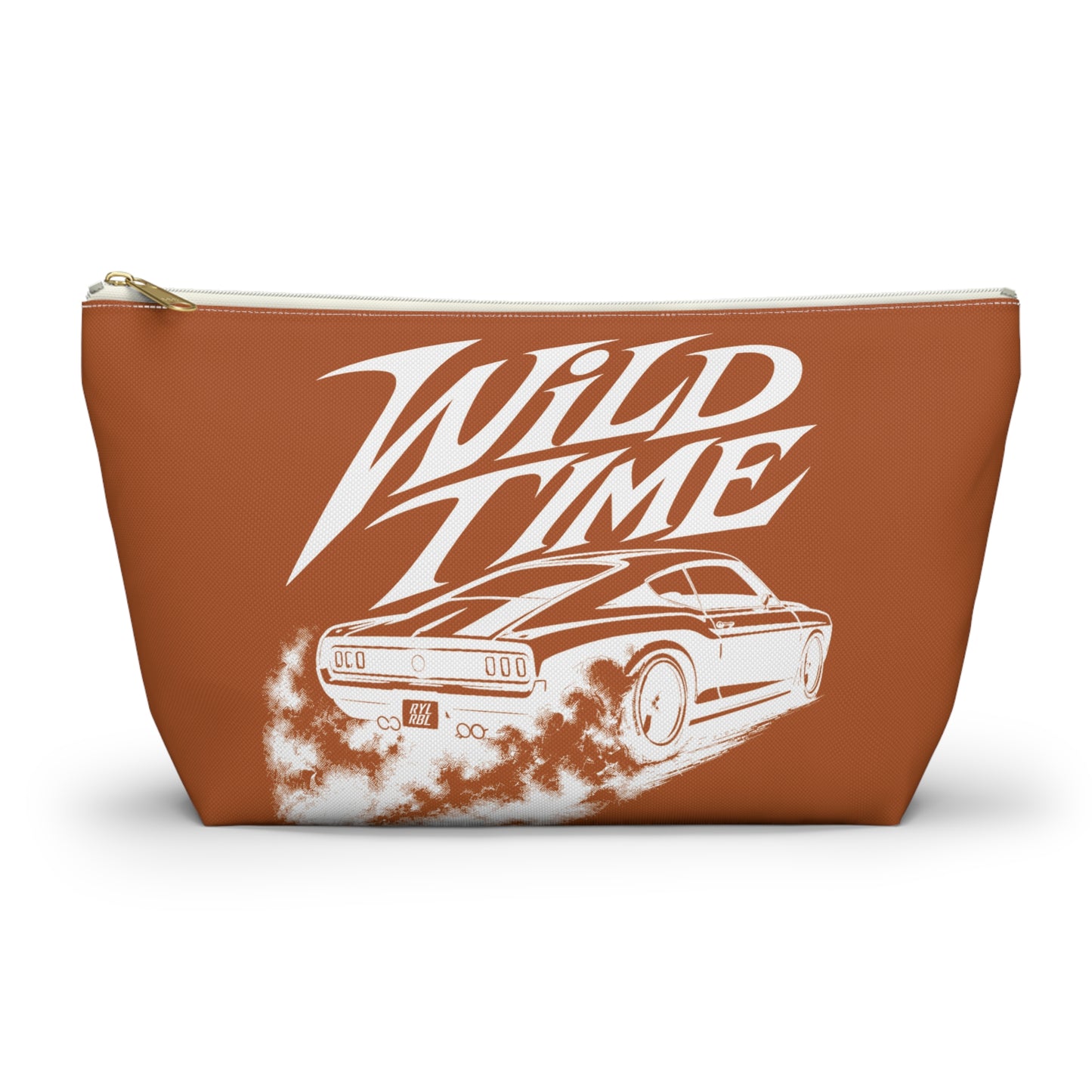 Wild Time™ Street Racer Orange Accessory Pouch - Travel Zip Bag