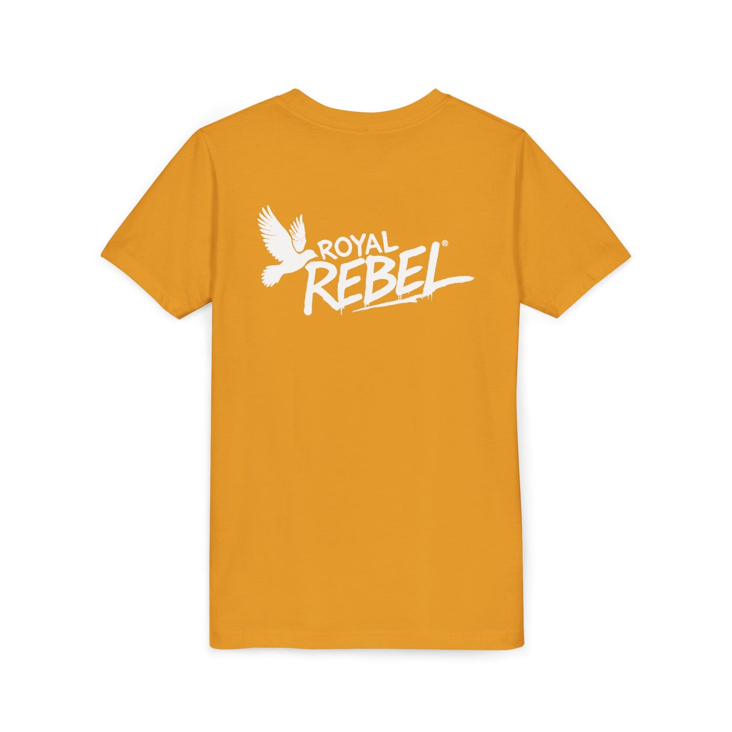 Royal Rebel Graffiti Youth Tee — Kids' Graphic Skate Streetwear T-Shirt