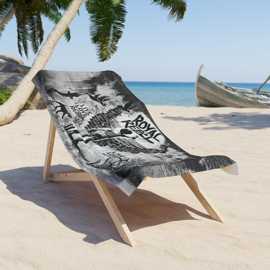 Royal Rebel® Beach Towel - Graffiti Design