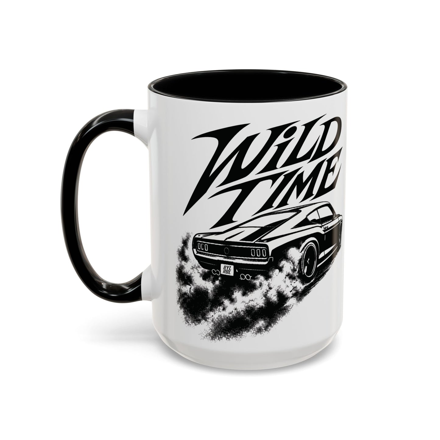 Coffee Mug - 'Wild Time' Muscle Car Accent Mug 15 oz