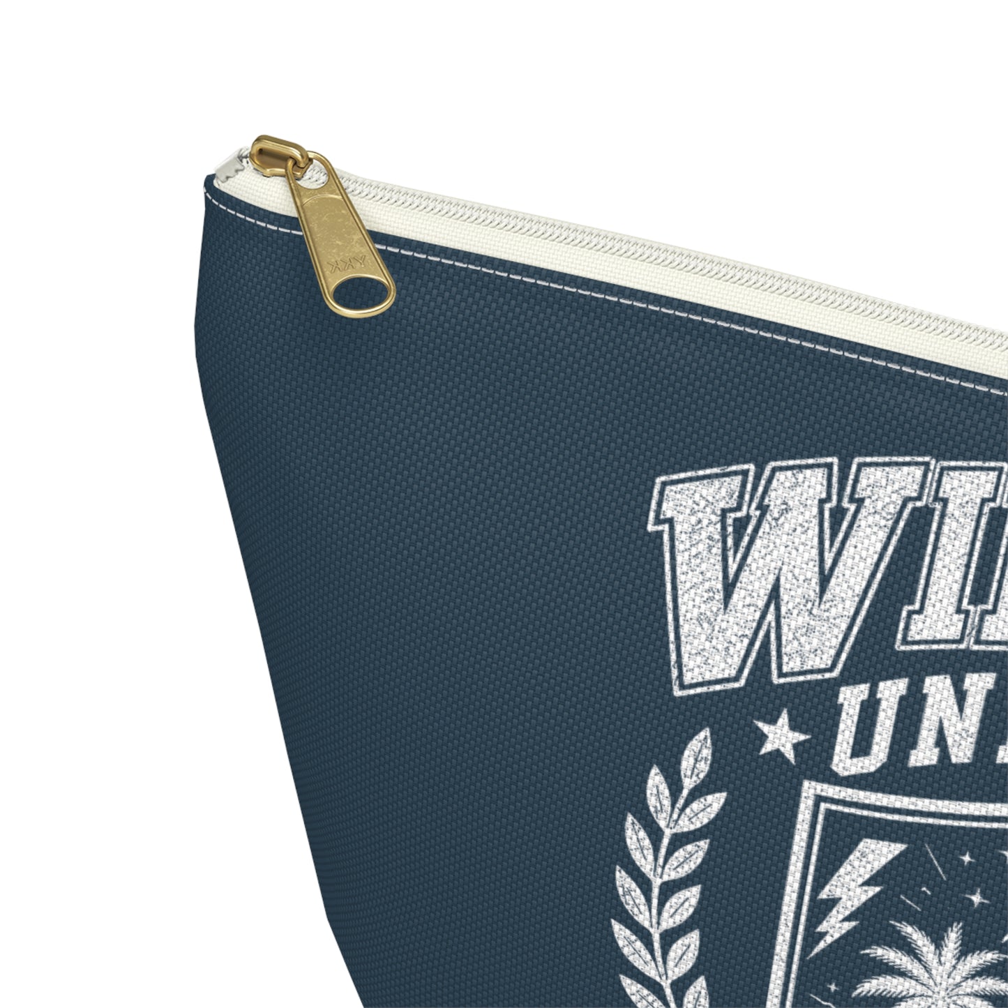 Wild Time™ University Navy Accessory Pouch - Travel Zip Bag
