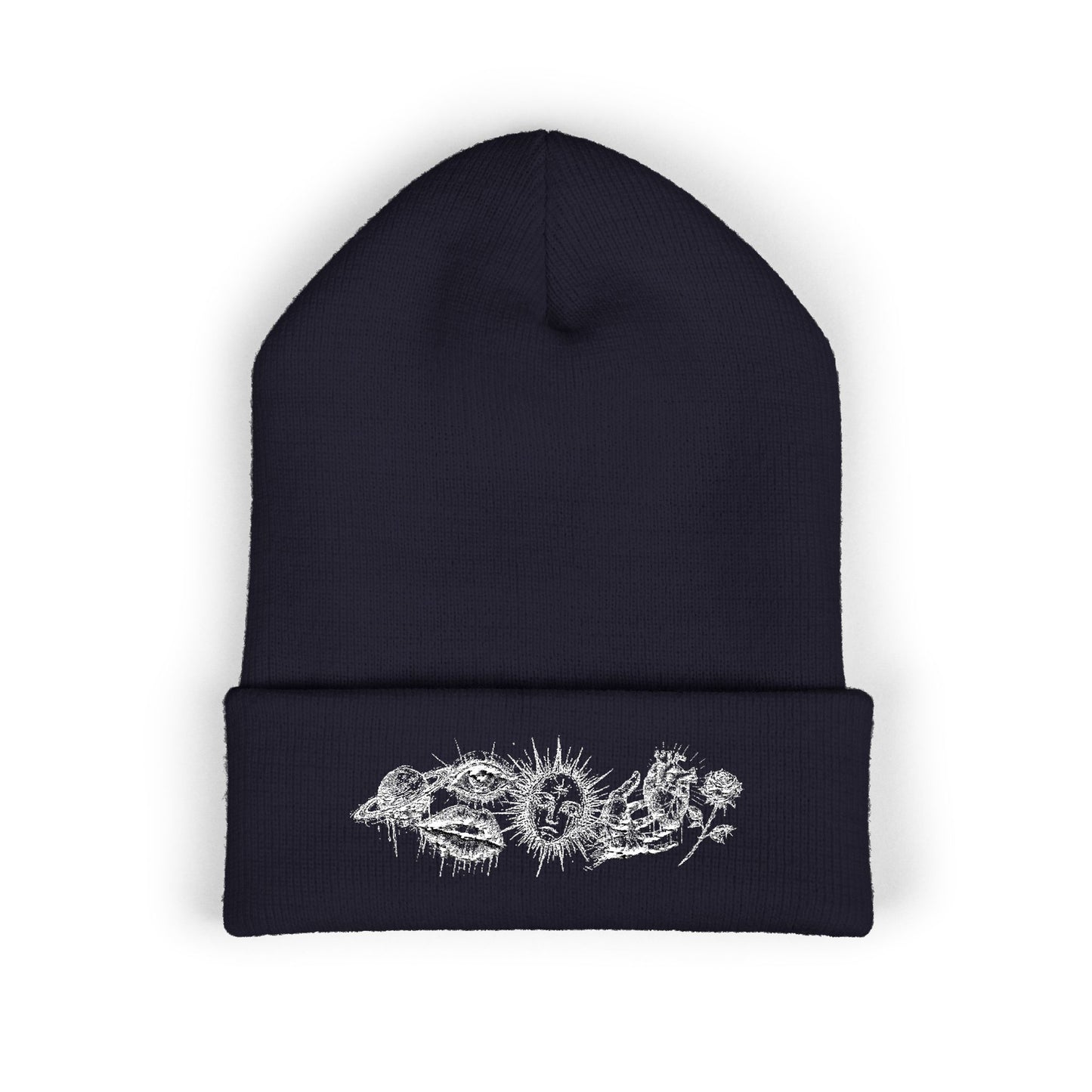 Royal Rebel® Ethereal Sketch - Classic Cuffed Beanie - Embroidered