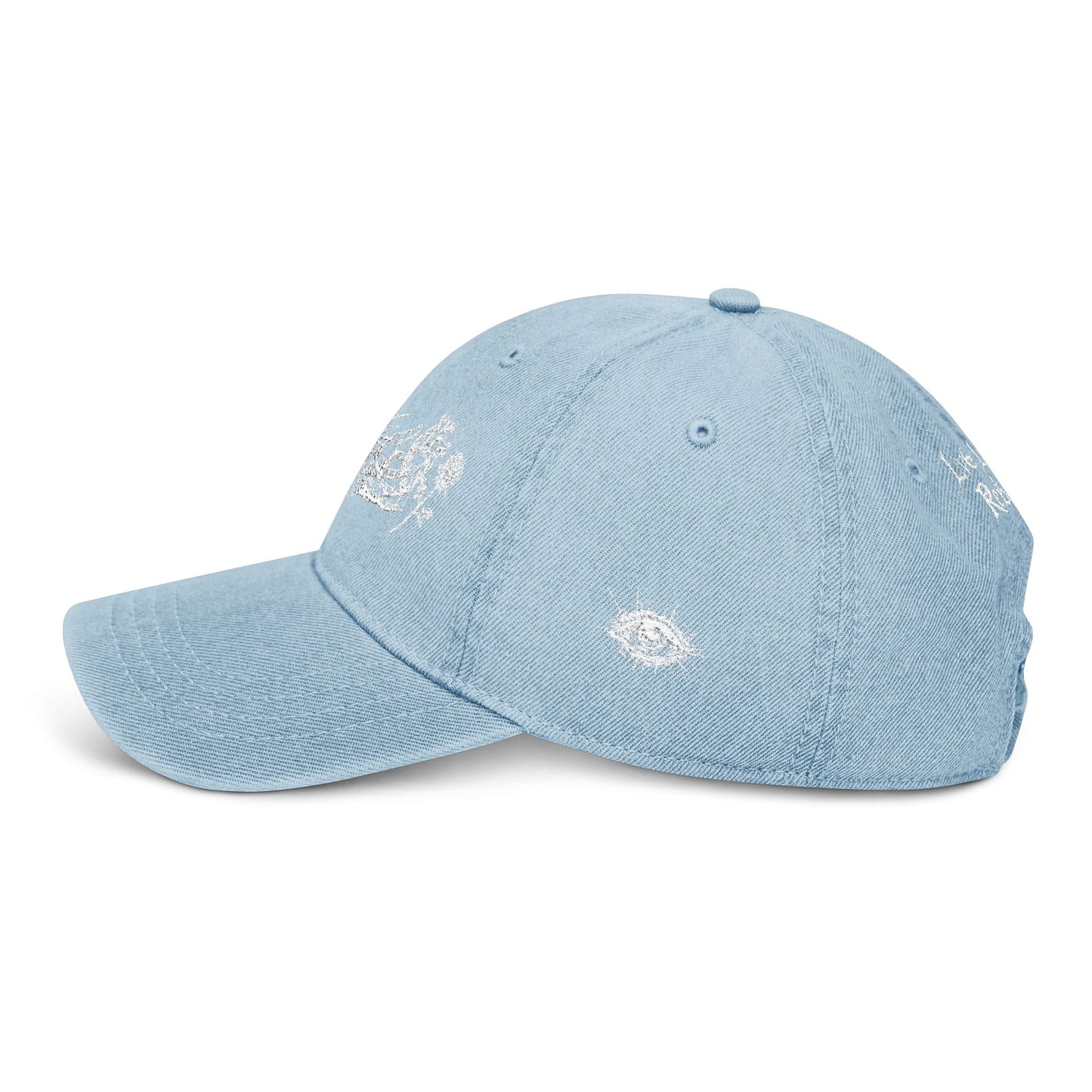 Ethereal Royal Rebel® Sketch - Denim Hat Embroidered