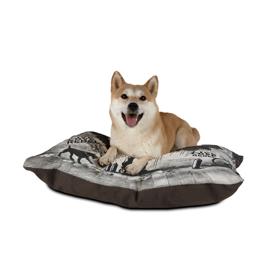 Rebel Street Art Pet Bed — 'Royal Rebel' Graffiti Design