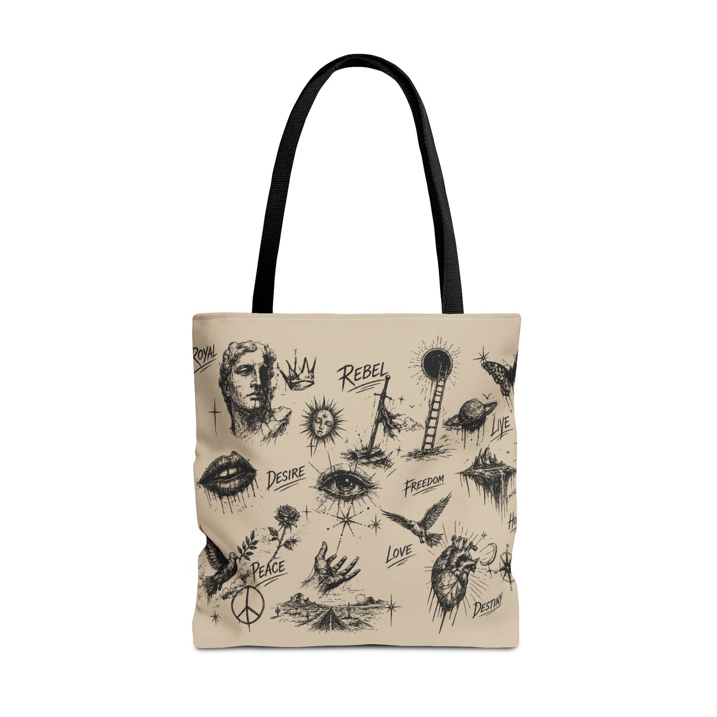 Royal Rebel® Ethereal Sketch Tote Bag