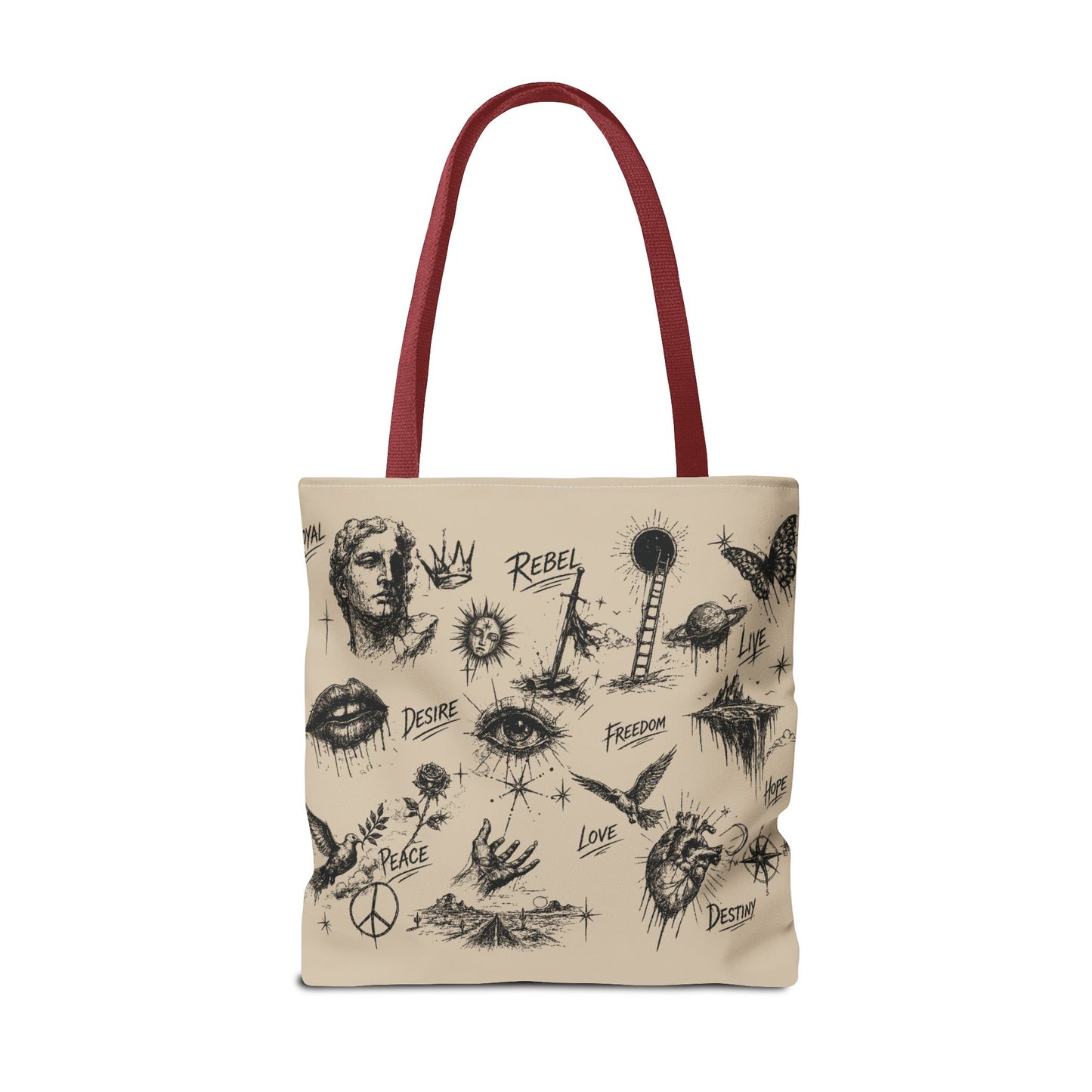 Royal Rebel® Ethereal Sketch Tote Bag