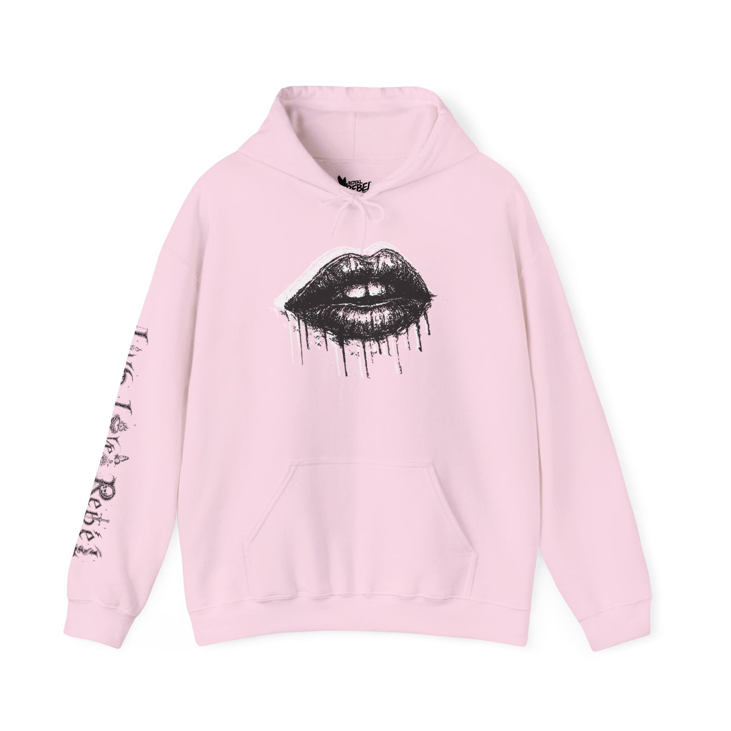 Royal Rebel® Ethereal Sketch Hoodie - Edgy Unisex Hoodie for Creative Minds