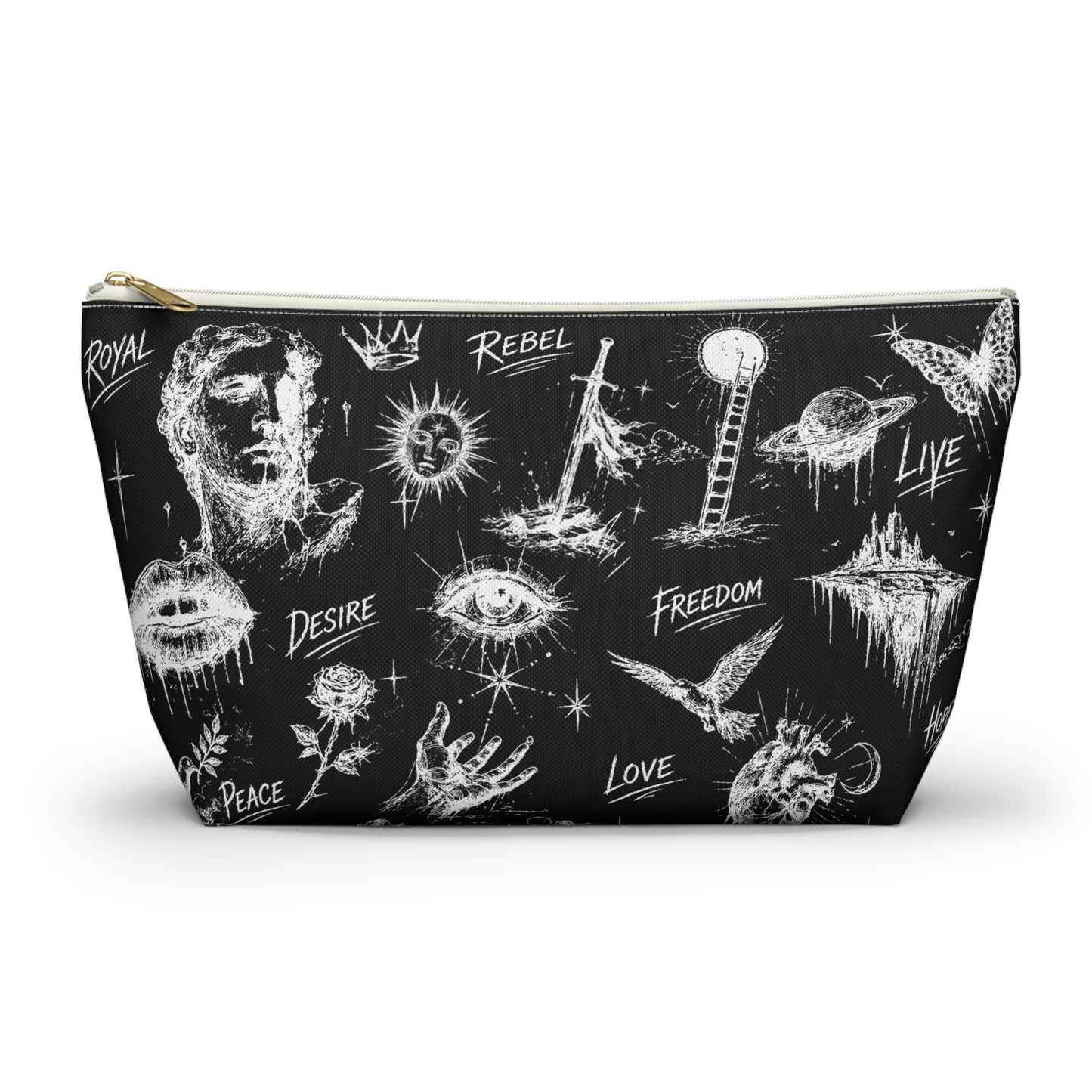 Ethereal Rebel Sketch  :  Everyday Rebel Pouch