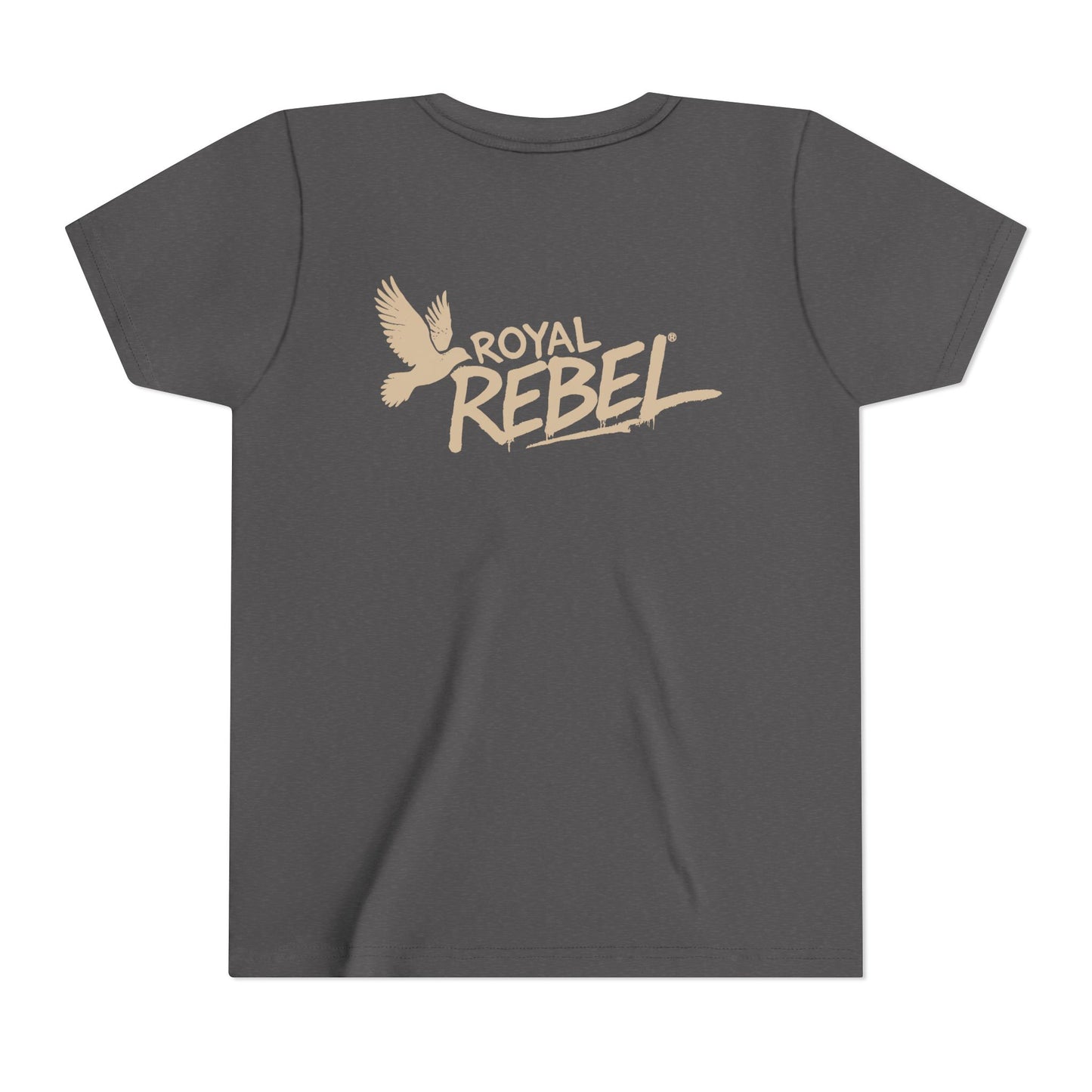 Royal Rebel Fly Youth Tee — Kids' Graphic Skate Streetwear T-Shirt