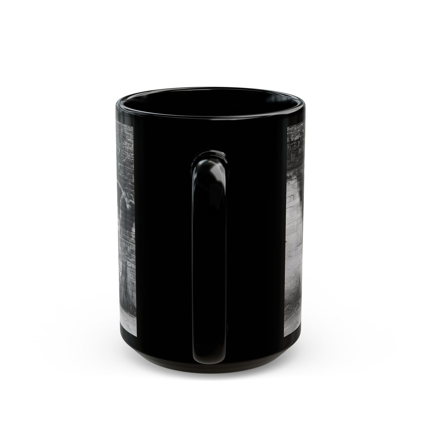 Royal Rebel® Black Mug - 15oz, Live Love Rebel™ Design