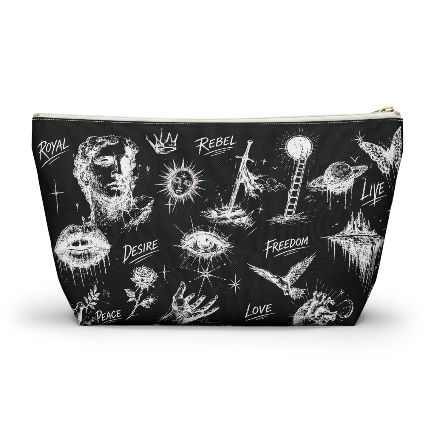 Ethereal Rebel Sketch  :  Everyday Rebel Pouch