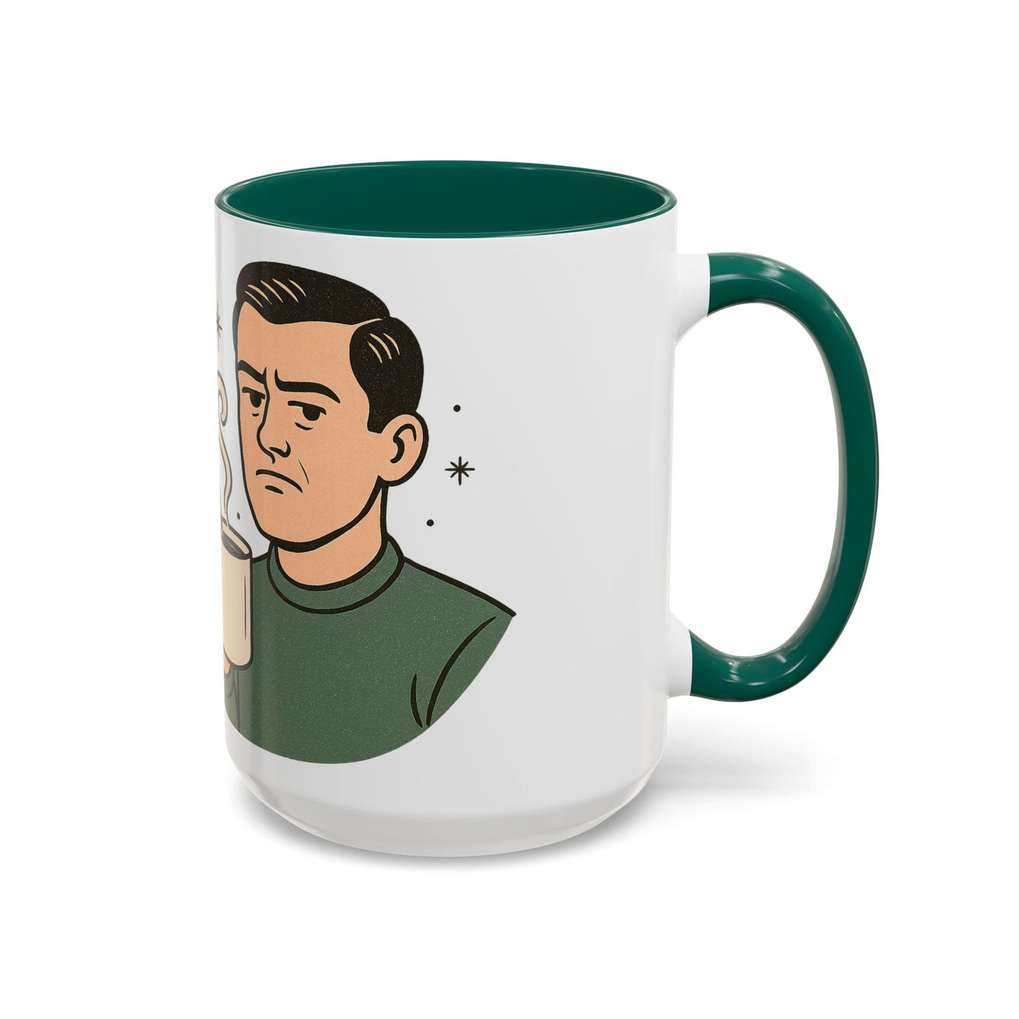 Festive Holiday Mug - "Resting Brew Face"