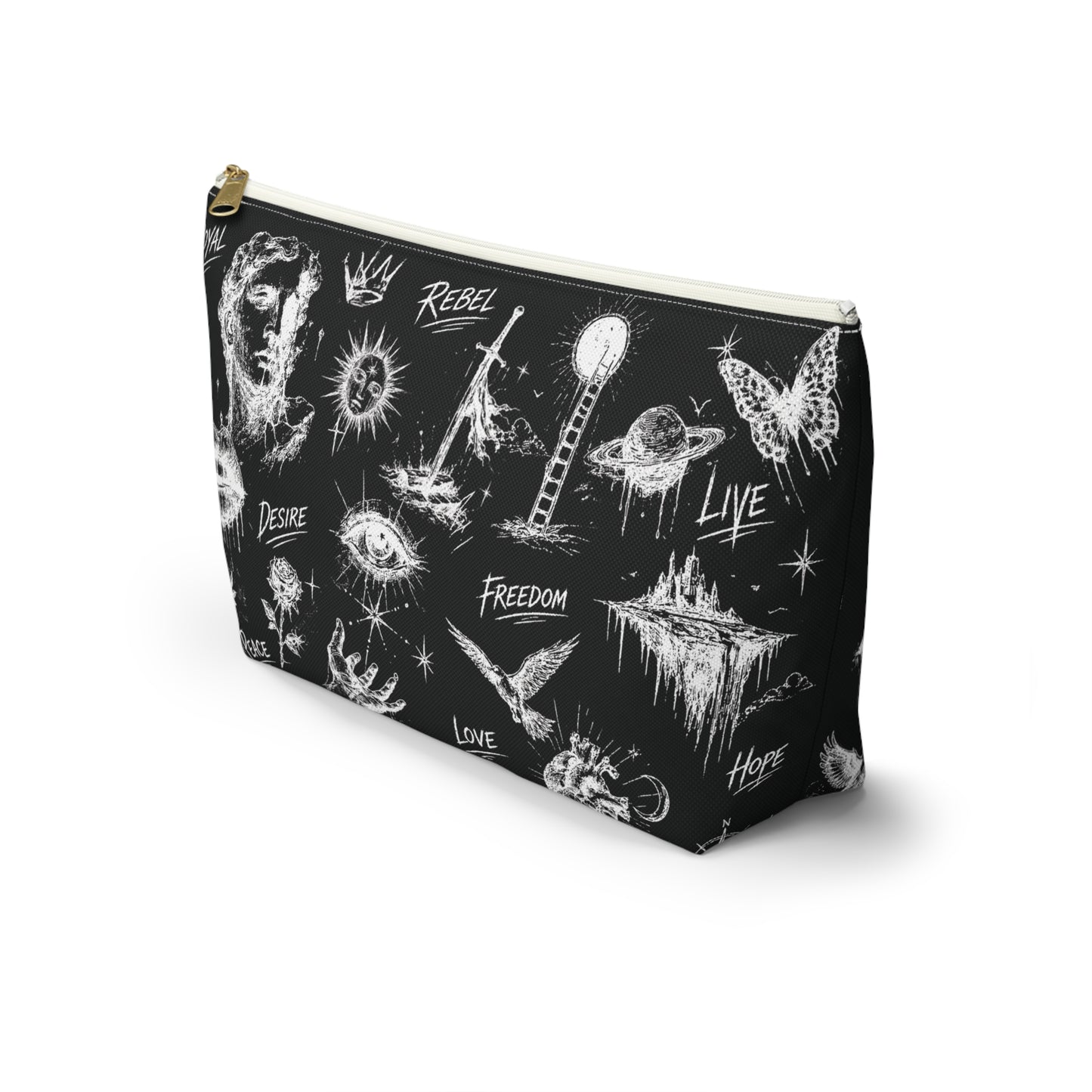 Ethereal Rebel Sketch  :  Everyday Rebel Pouch