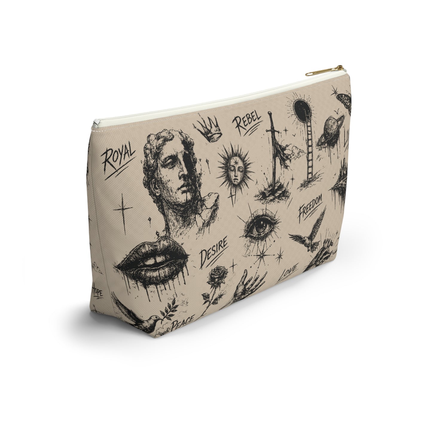 Ethereal Rebel Sketch  :  Everyday Rebel Pouch