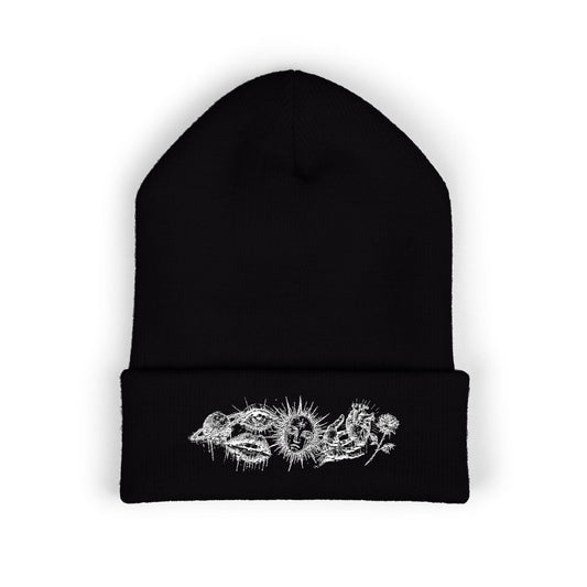 Royal Rebel® Ethereal Sketch - Classic Cuffed Beanie - Embroidered