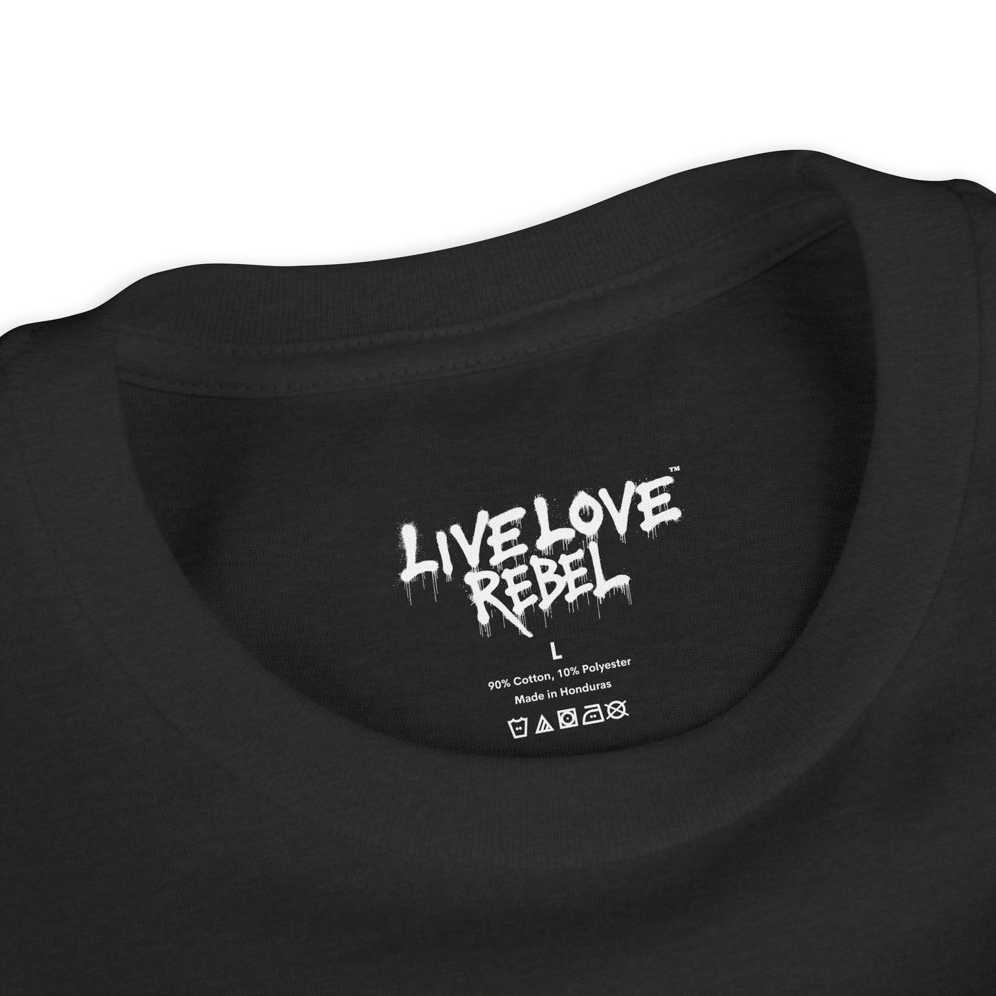 Live Love Rebel Youth Tee — Kids' Graphic Skate Streetwear T-Shirt