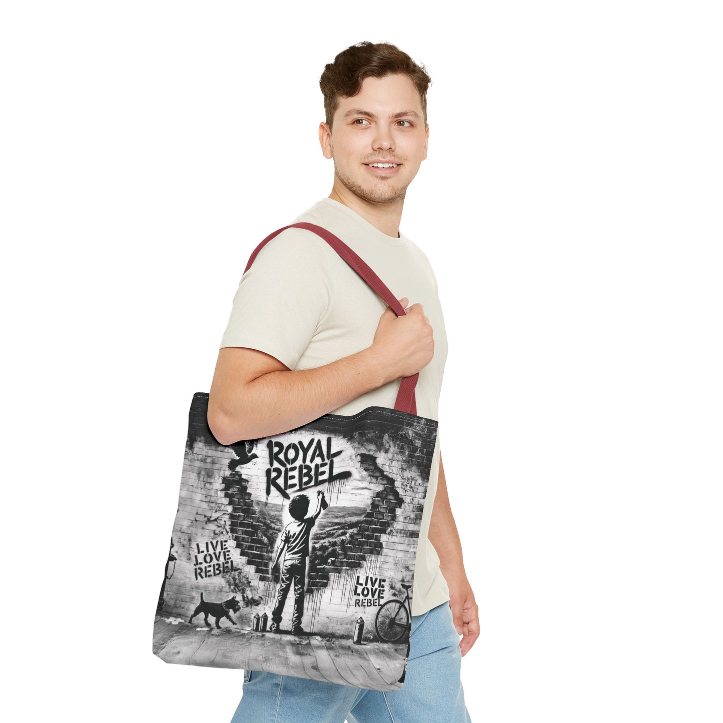 Royal Rebel® Tote Bag - Live Love Rebel Urban Style
