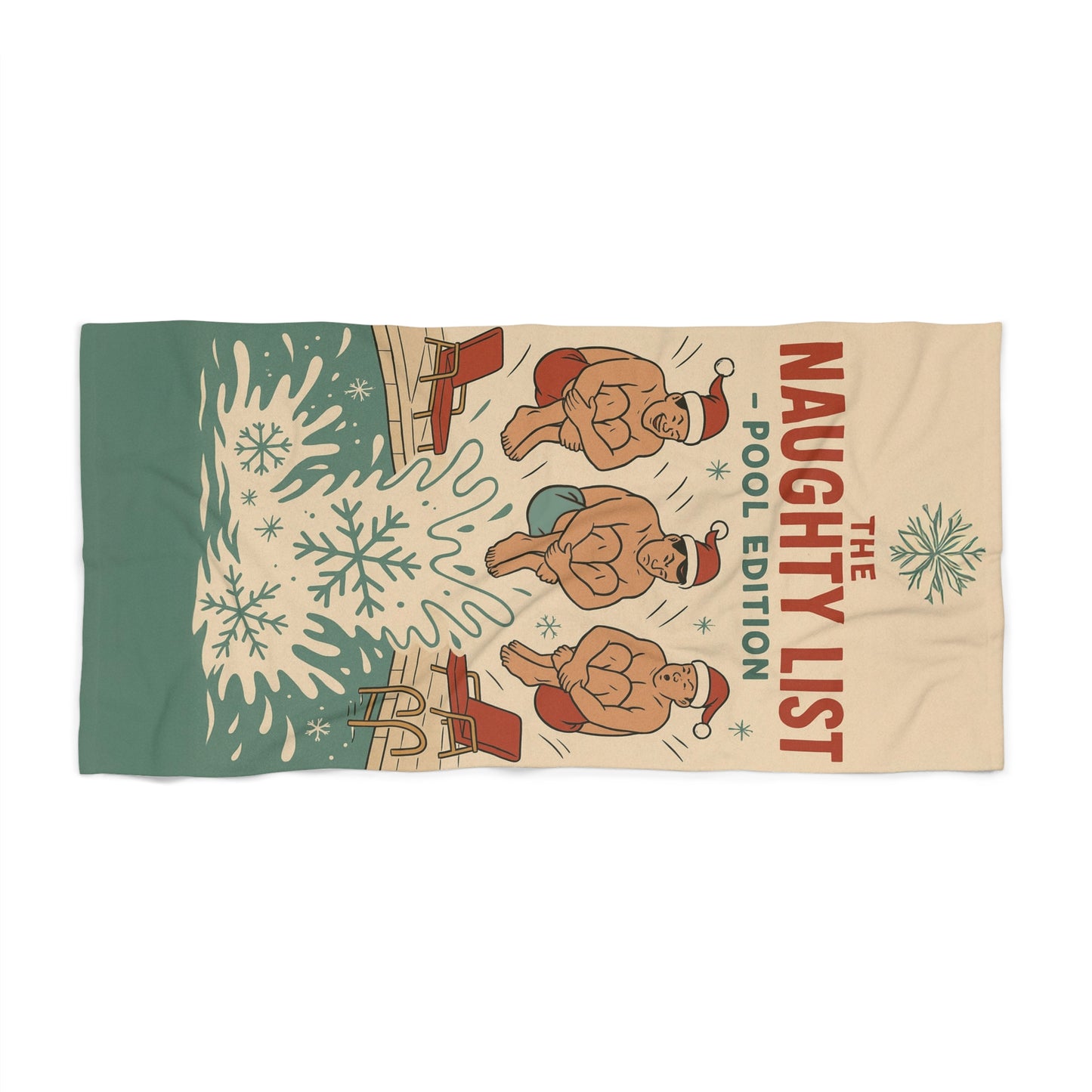 The Naughty List Pool Edition - Towel
