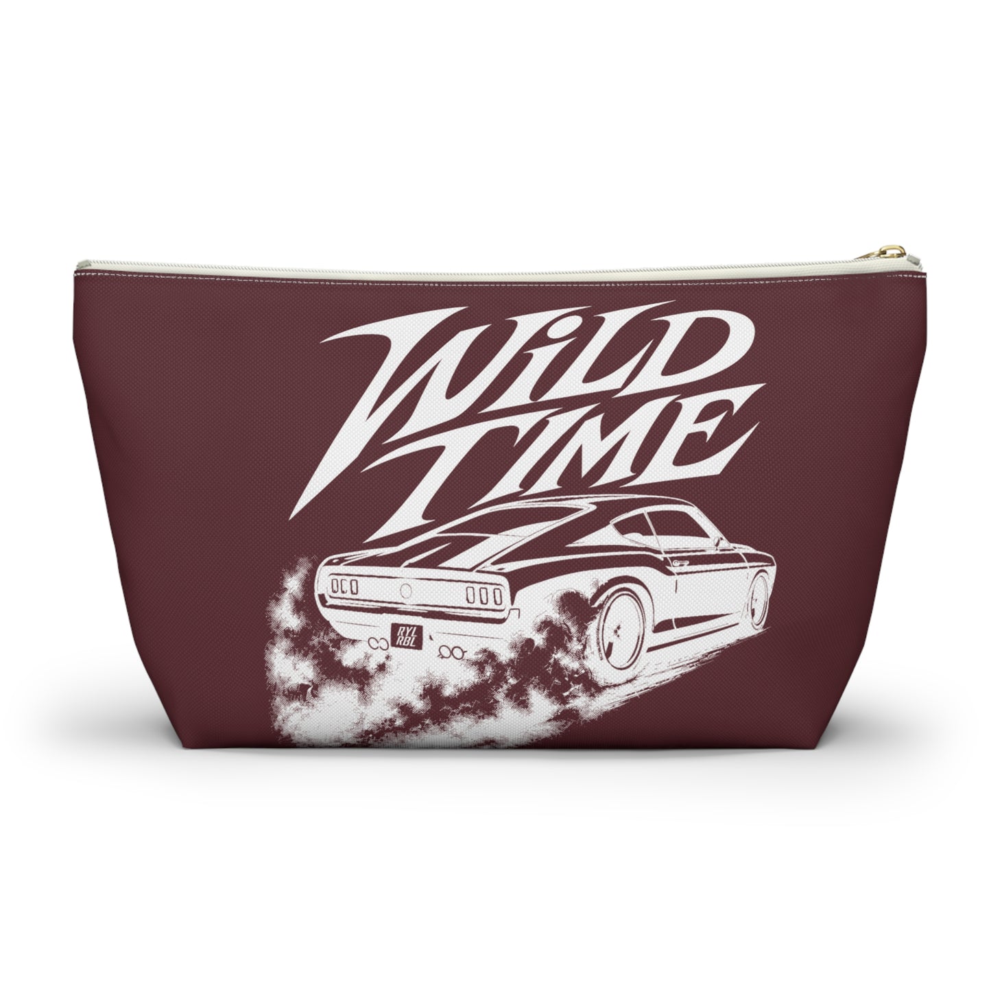 Wild Time™ Street Racer Maroon Accessory Pouch - Travel Zip Bag