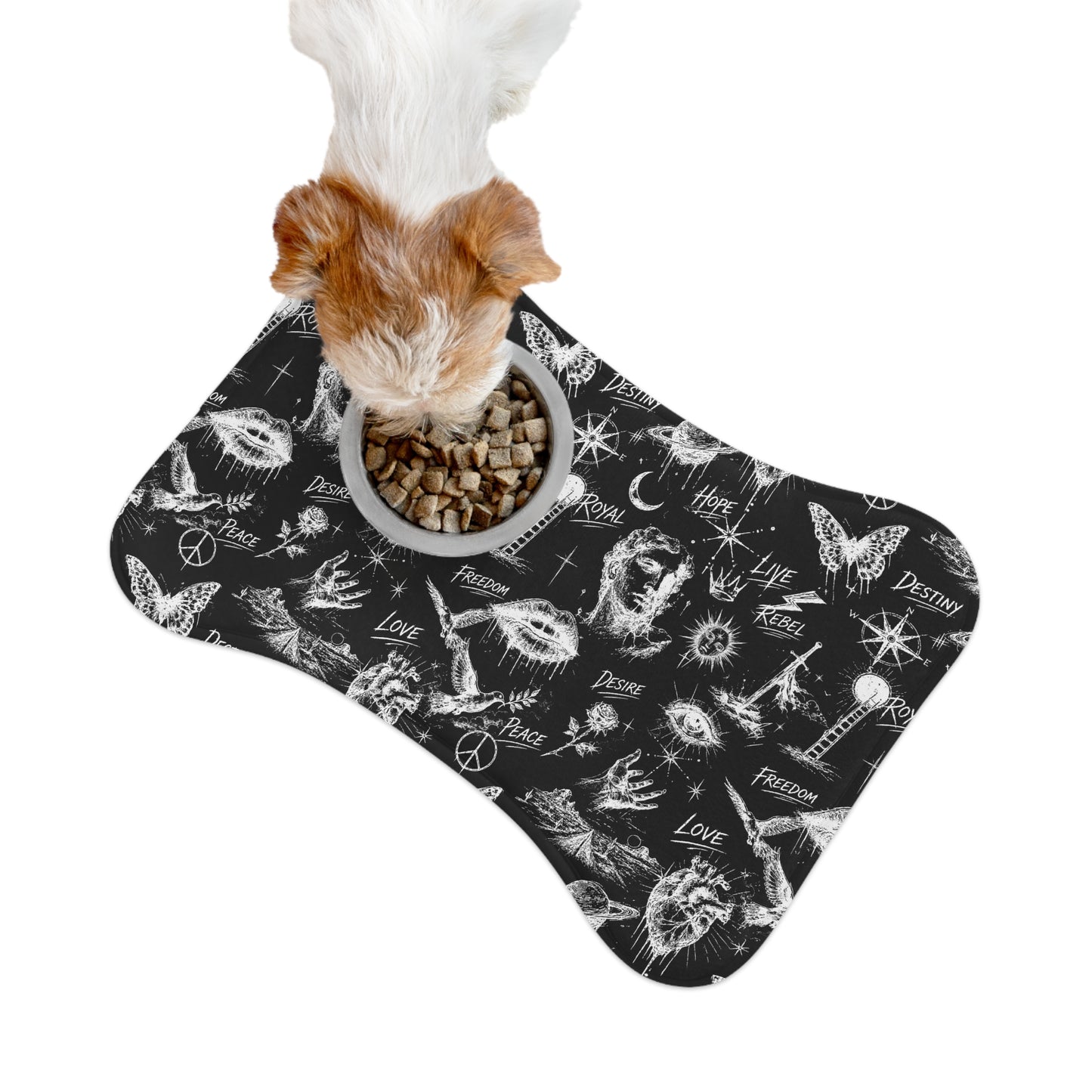 Rebel Sketch - Pet Feeding Mat