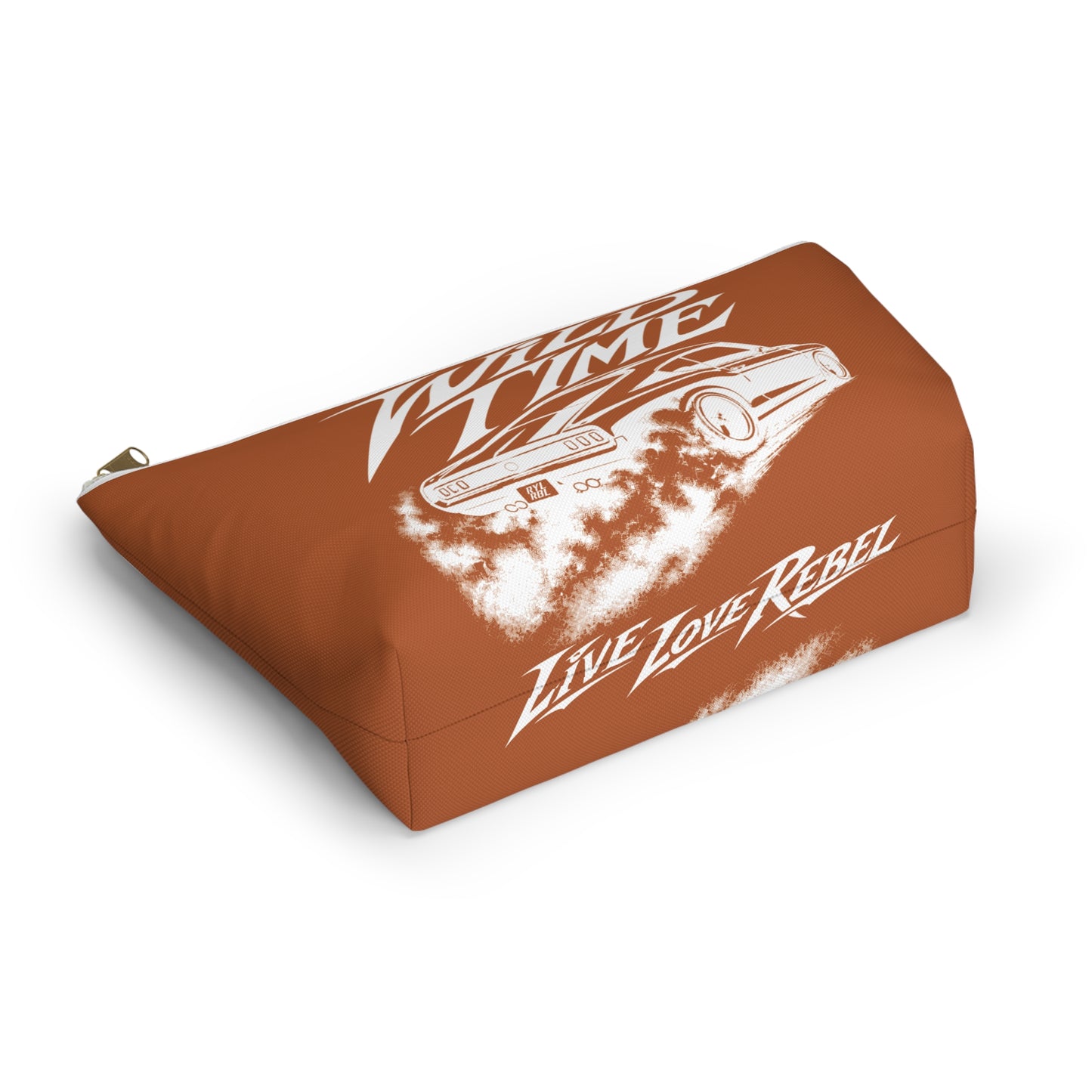 Wild Time™ Street Racer Orange Accessory Pouch - Travel Zip Bag