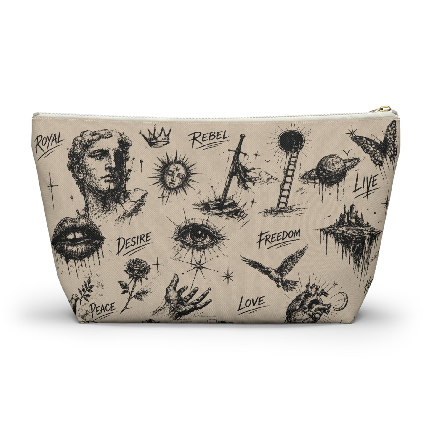 Ethereal Rebel Sketch  :  Everyday Rebel Pouch