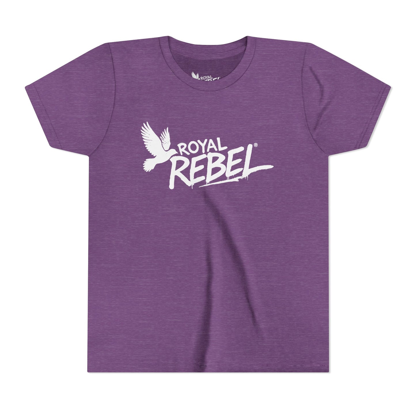 Royal Rebel Youth Tee — Kids' Graphic Skate Streetwear T-Shirt