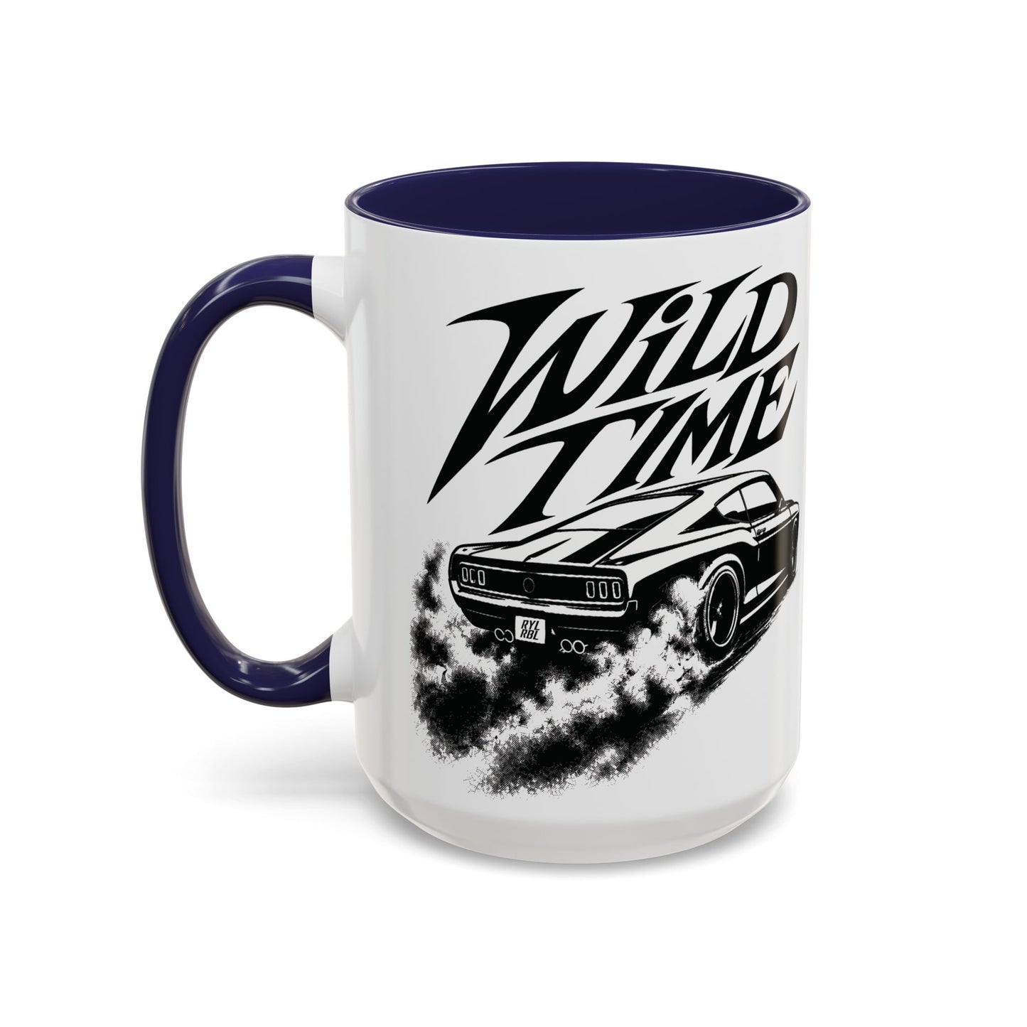 Coffee Mug - 'Wild Time' Muscle Car Accent Mug 15 oz