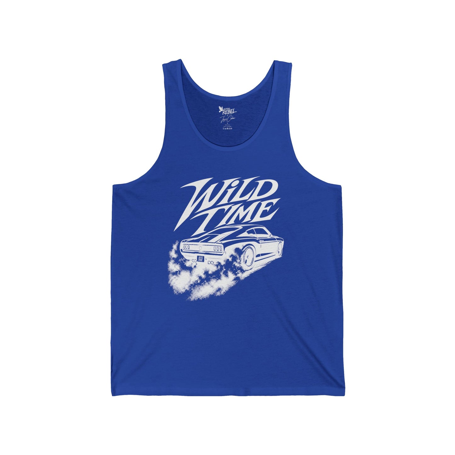Wild Time™ Muscle Car Tank Top - Vintage Racing Graphic Tank