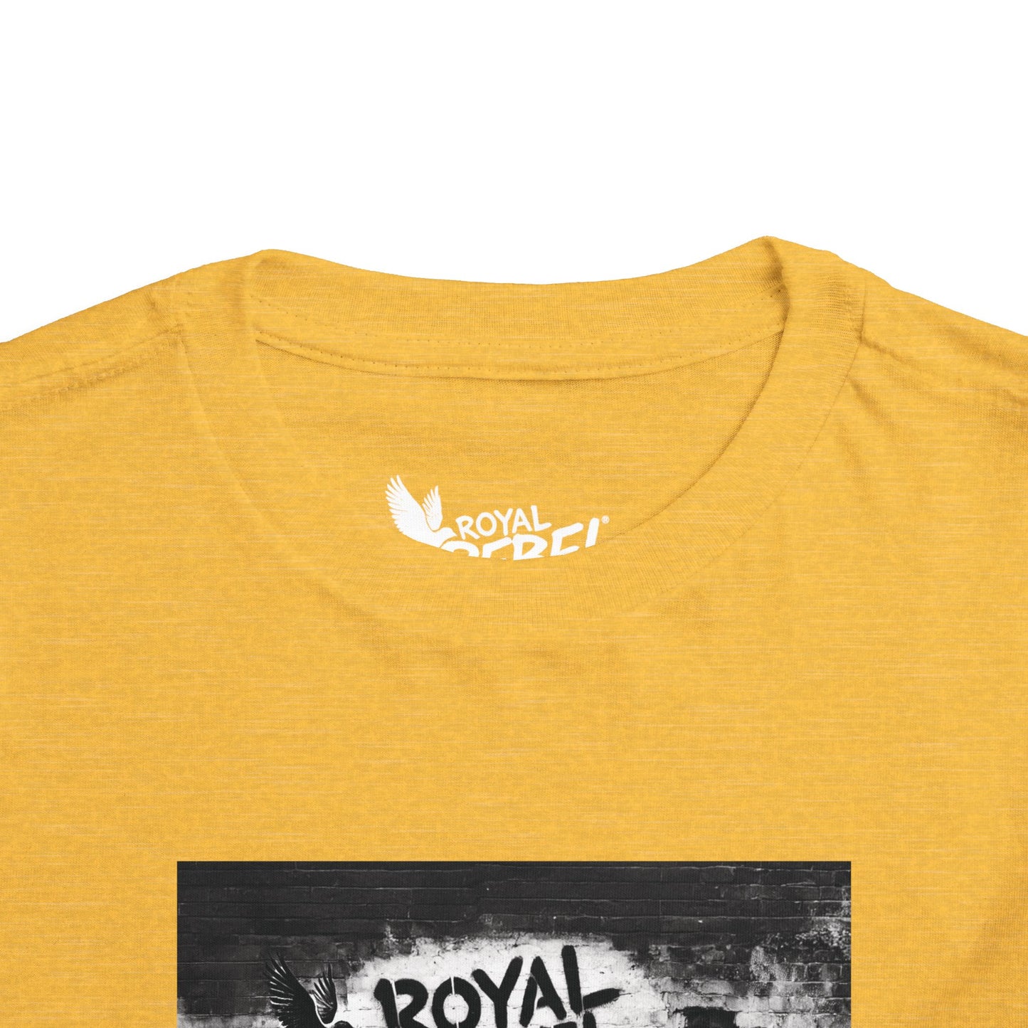 Toddler Tee — 'Royal Rebel' Street Art Graphic Kids Shirt