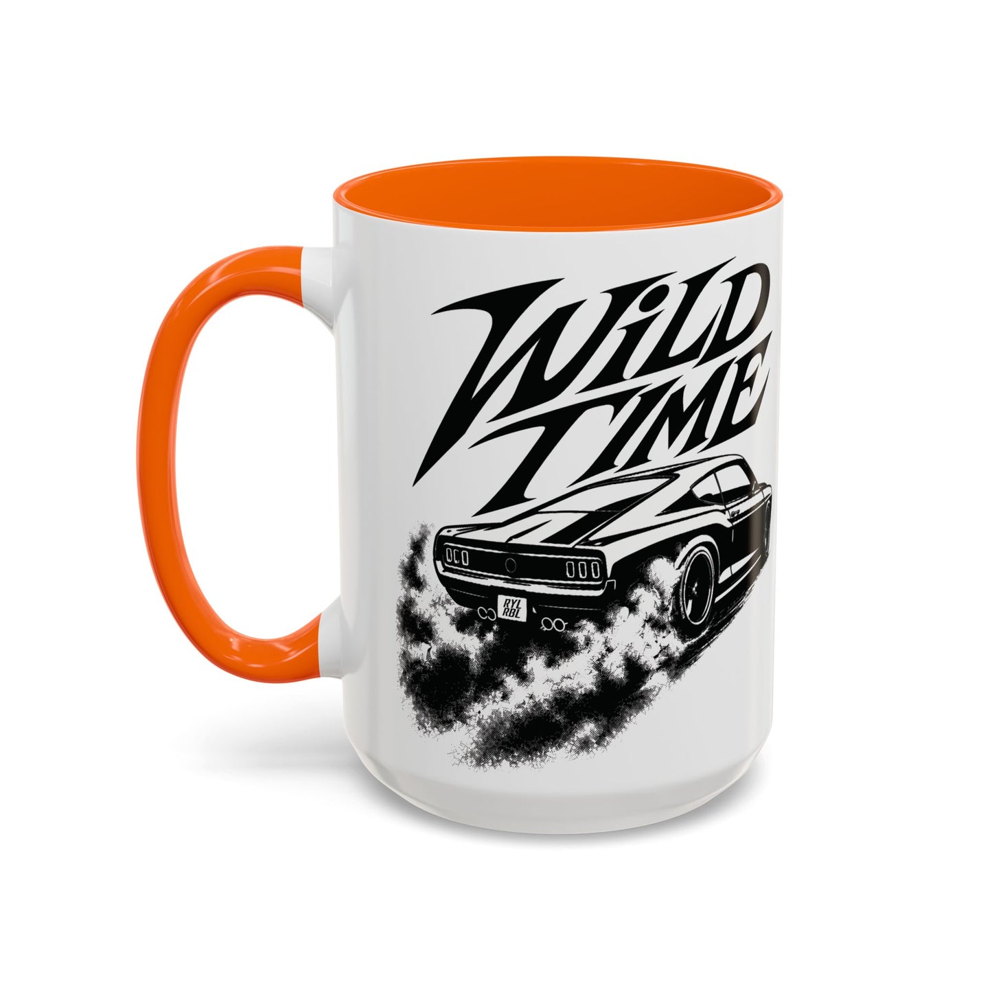 Coffee Mug - 'Wild Time' Muscle Car Accent Mug 15 oz