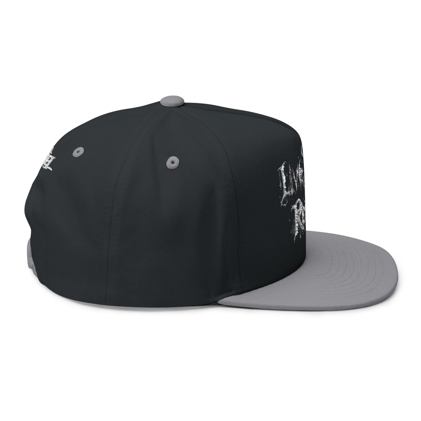 Ethereal Live Love Rebel® Sketch -Embroidered Flat Bill Cap