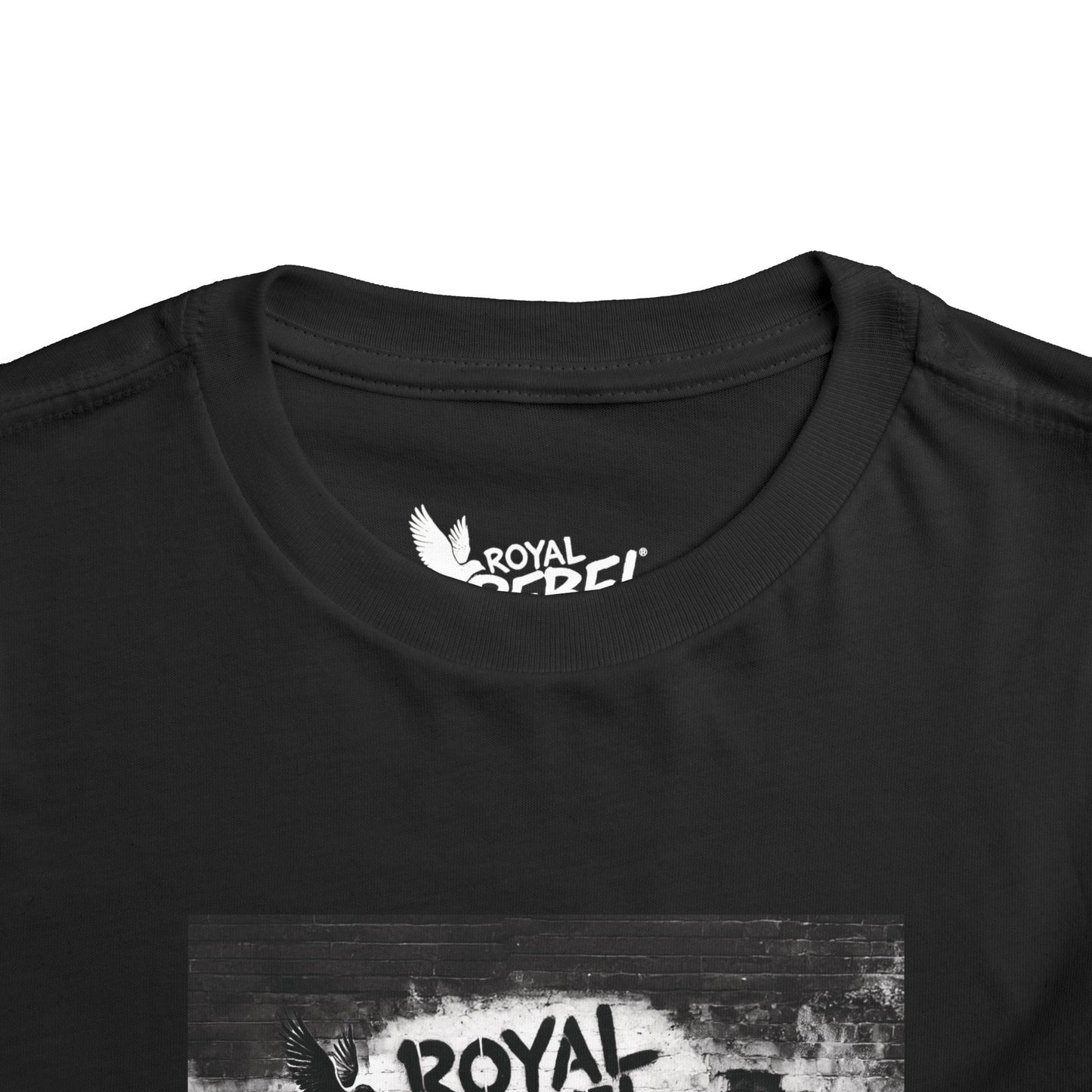Toddler Tee — 'Royal Rebel' Street Art Graphic Kids Shirt