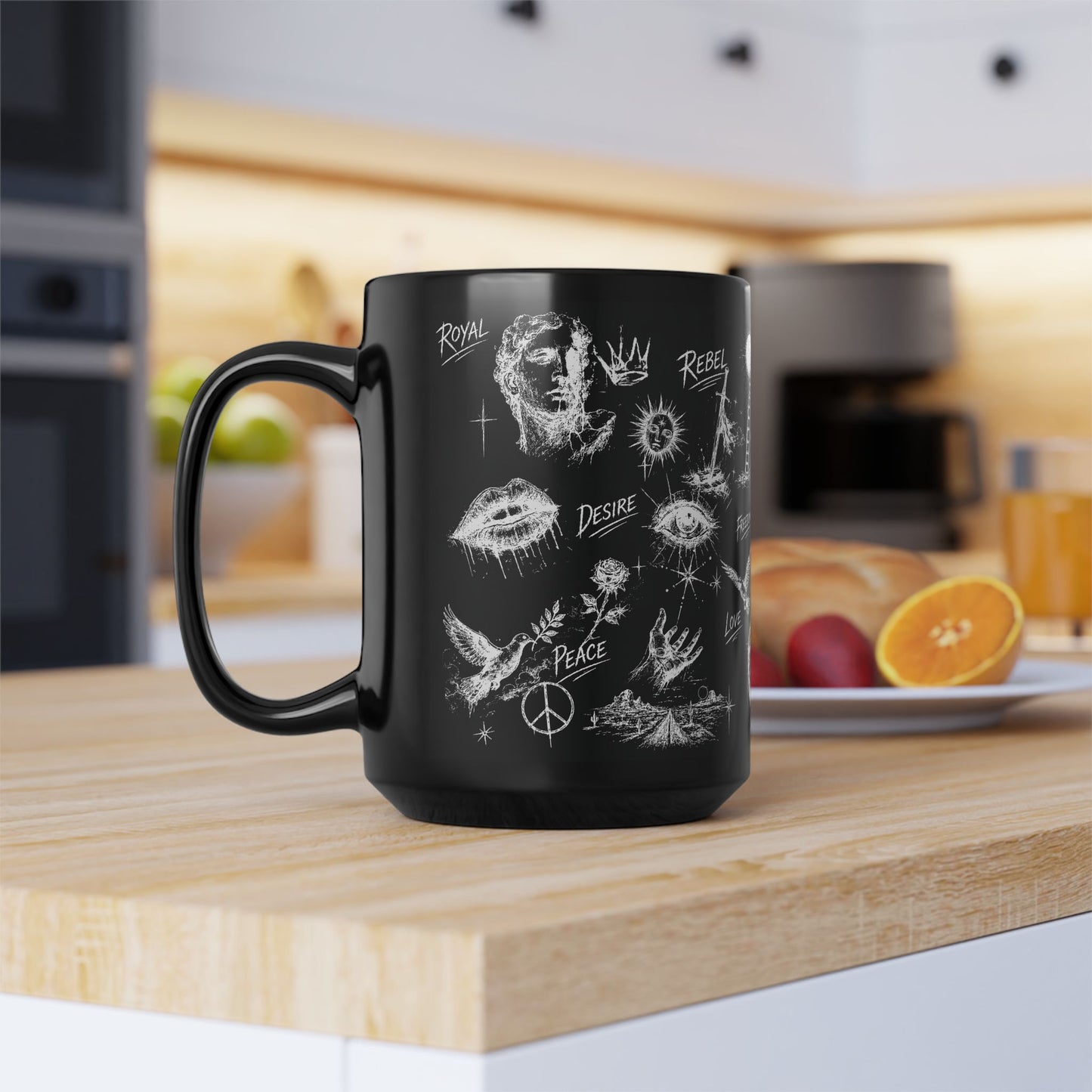 Royal Rebel® Ethereal Sketch - 15oz Mug