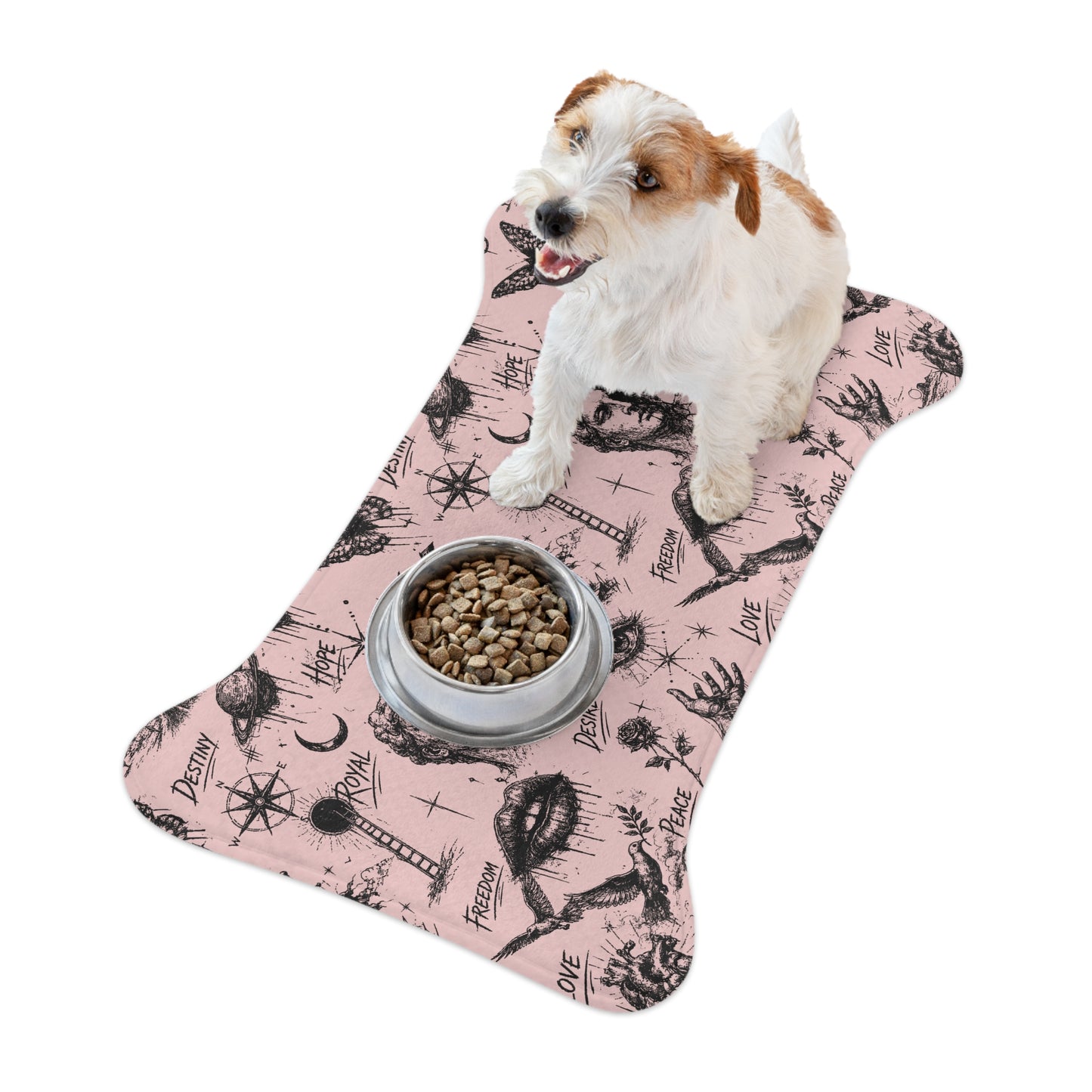 Rebel Sketch - Pet Feeding Mat