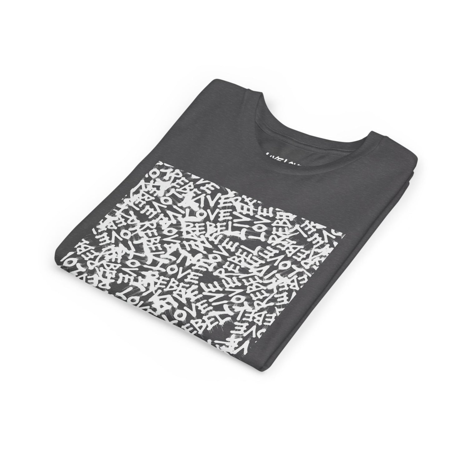 Live Love Rebel Youth Tee — Kids' Graphic Skate Streetwear T-Shirt