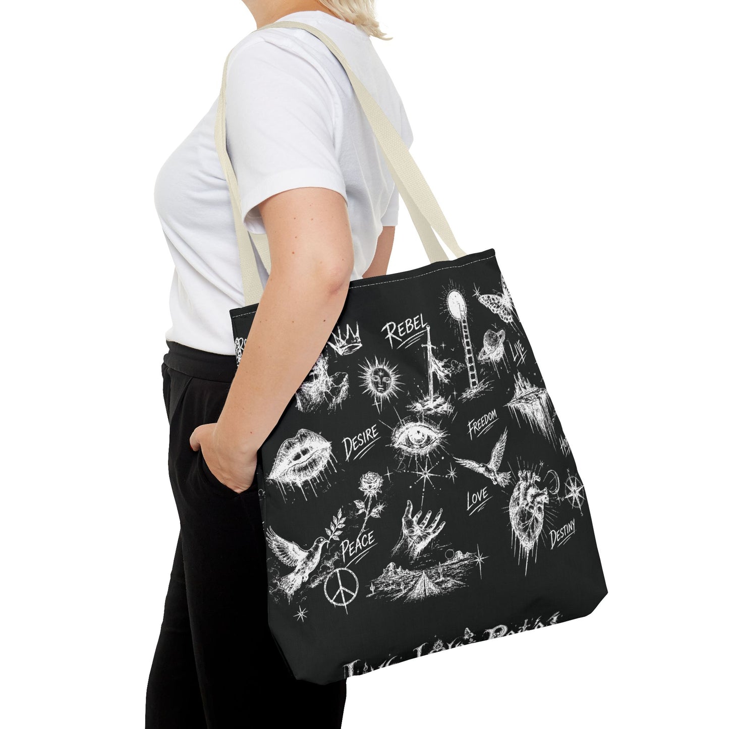 Royal Rebel® Ethereal Sketch Tote Bag