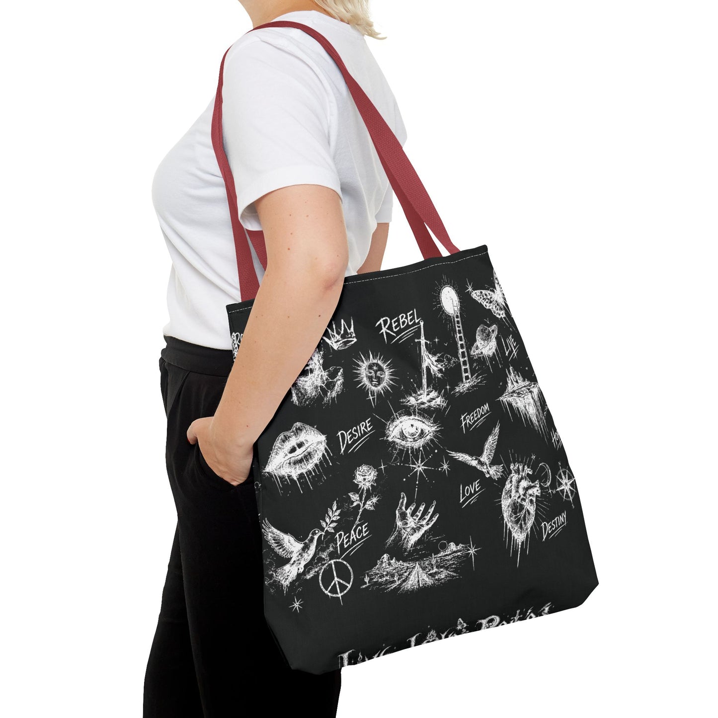 Royal Rebel® Ethereal Sketch Tote Bag